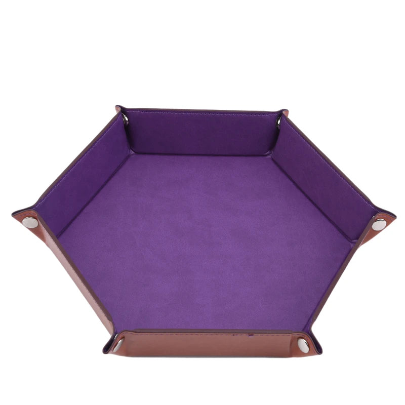 Arcane Crest – Folding Hex Dice Tray