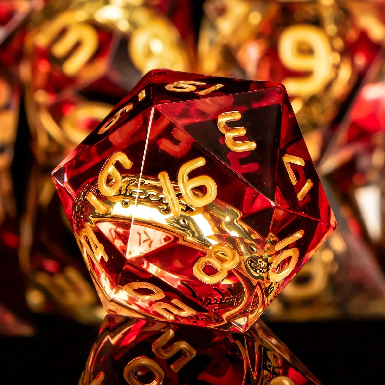 Arcane Shard – 7‑Piece Dice Set