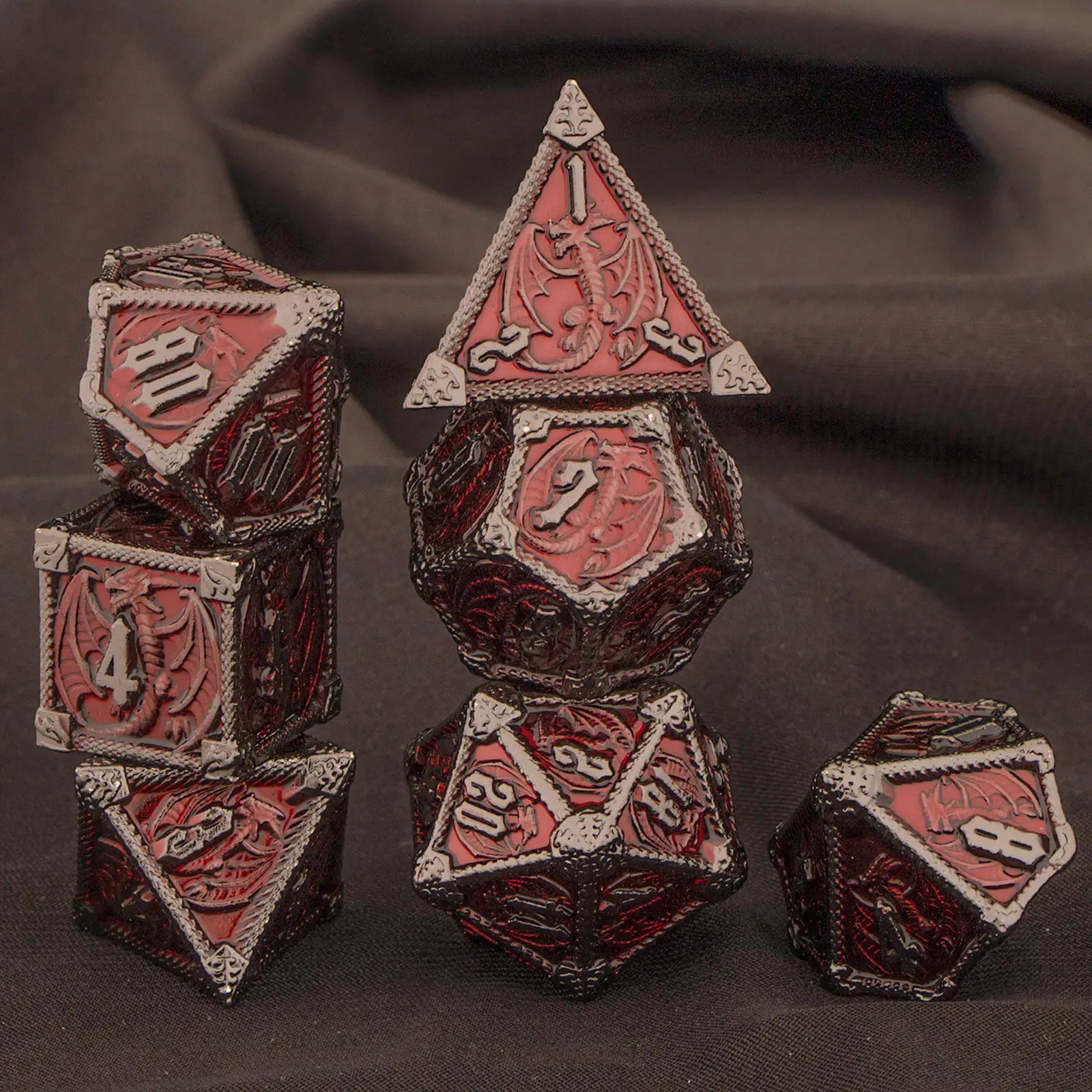 Ethereal Forge – 7‑Piece Dice Set