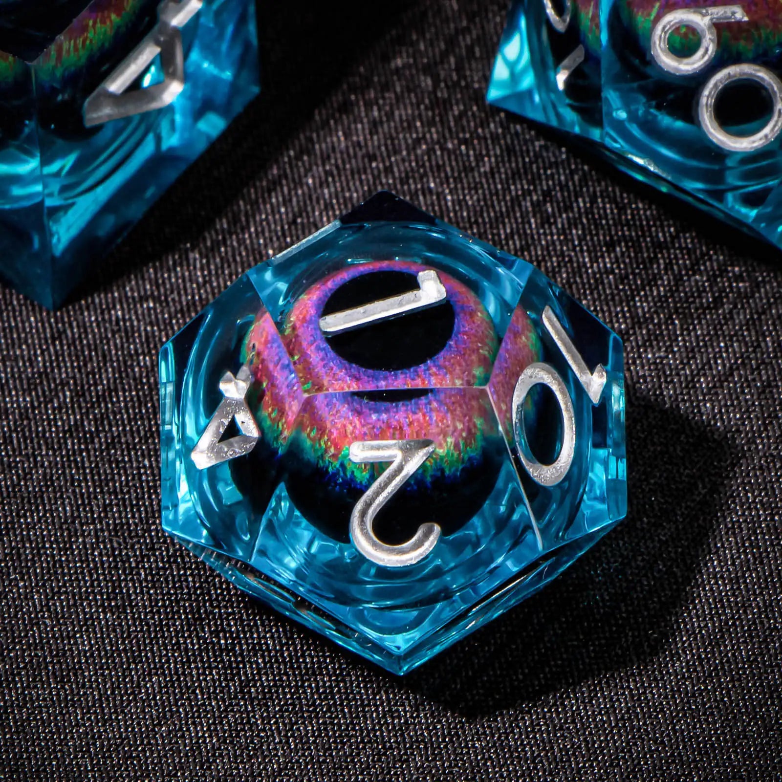 Shadewarden – Liquid‑Core 7‑Piece Dice Set