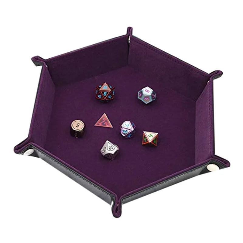 Arcane Crest – Folding Hex Dice Tray