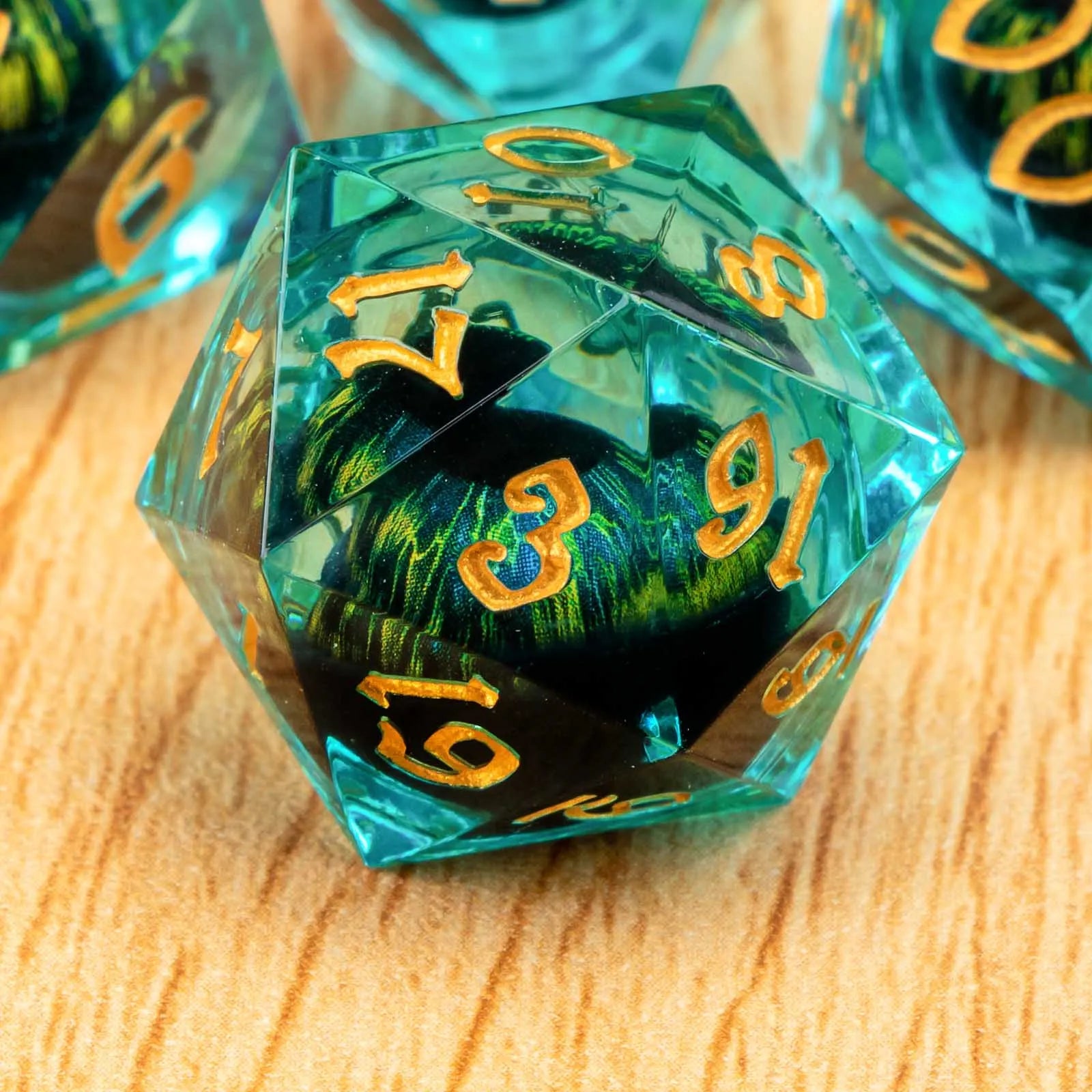 Shadewarden – Liquid‑Core 7‑Piece Dice Set