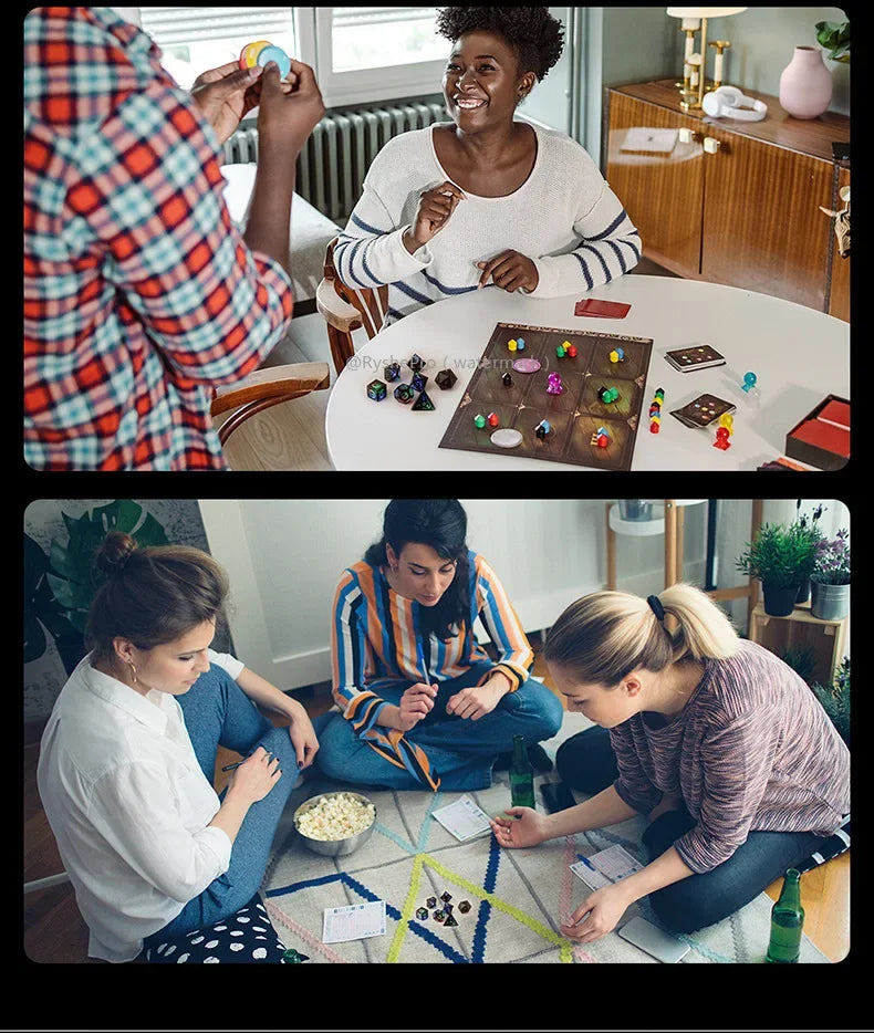 Eldritch Edge – 7‑Piece Dice Set