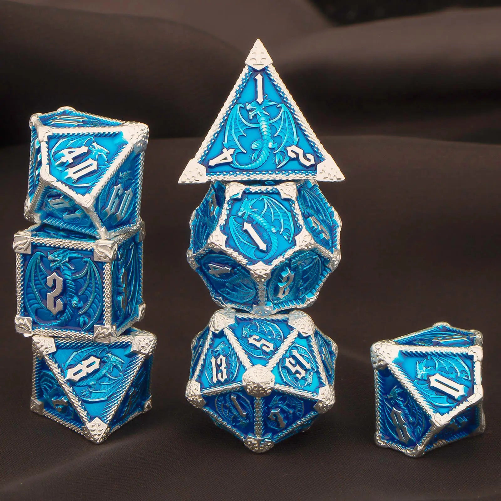 Ethereal Forge – 7‑Piece Dice Set