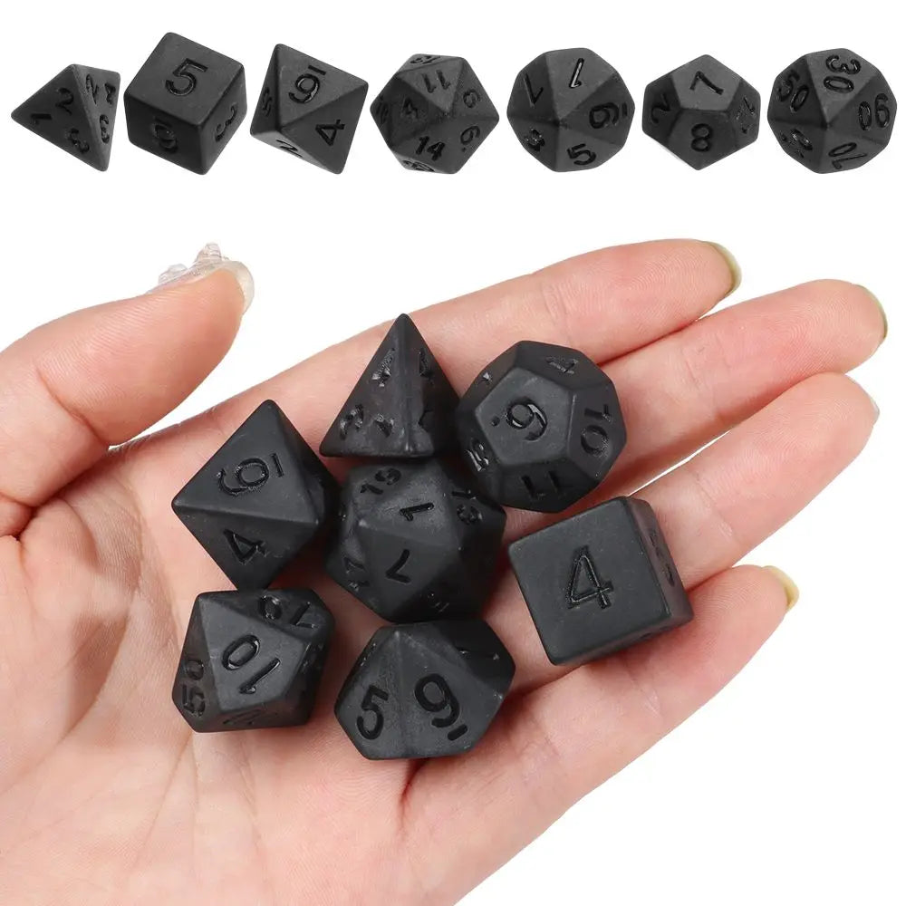 Arcane Veil – 7‑Piece Dice Set