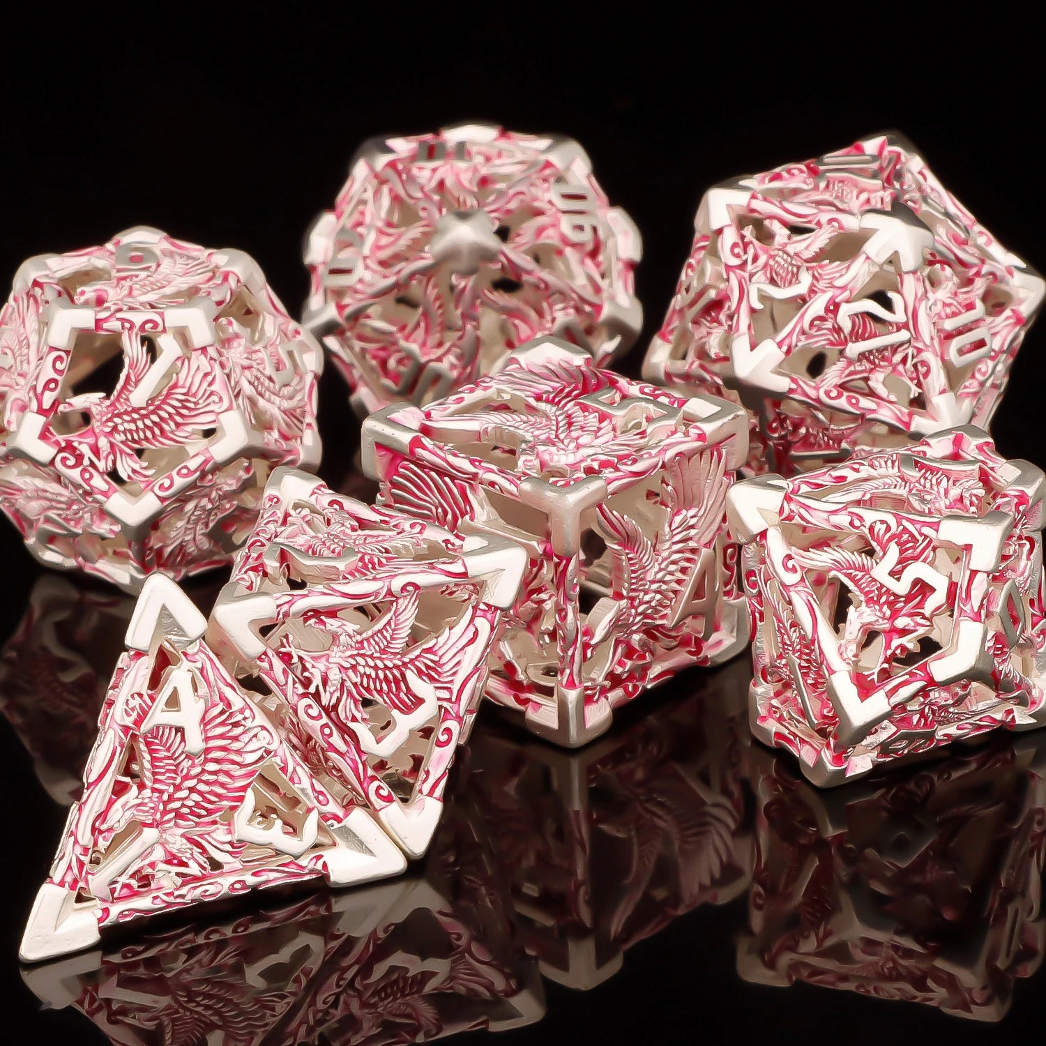 Shadewarden – Liquid‑Core 7‑Piece Dice Set