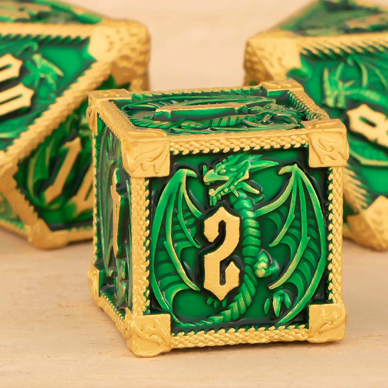 Ethereal Forge – 7‑Piece Dice Set