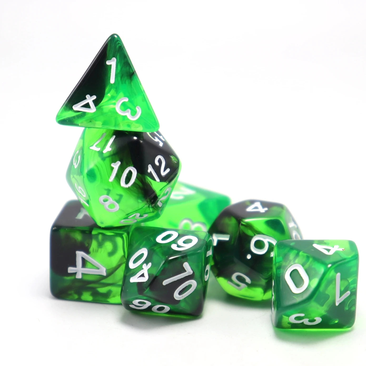 Celestial Prism – 7‑Piece Dice Set