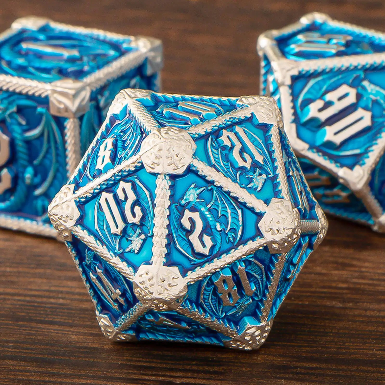 Ethereal Forge – 7‑Piece Dice Set