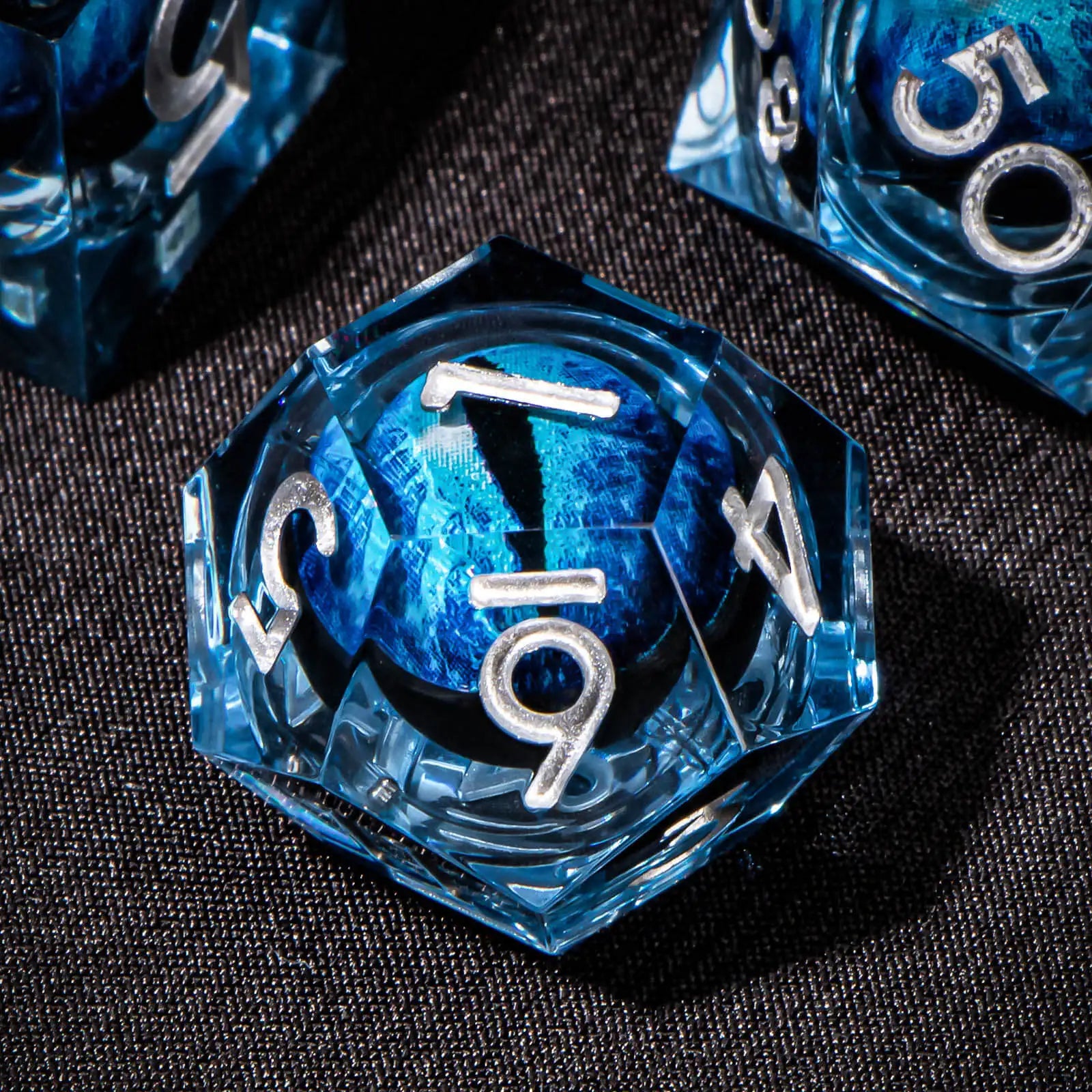 Shadewarden – Liquid‑Core 7‑Piece Dice Set