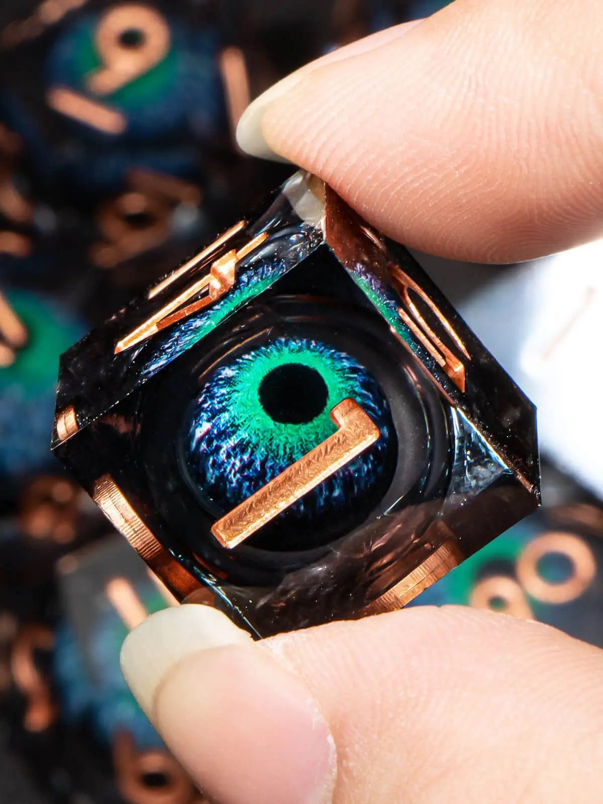 Shadewarden – Liquid‑Core 7‑Piece Dice Set