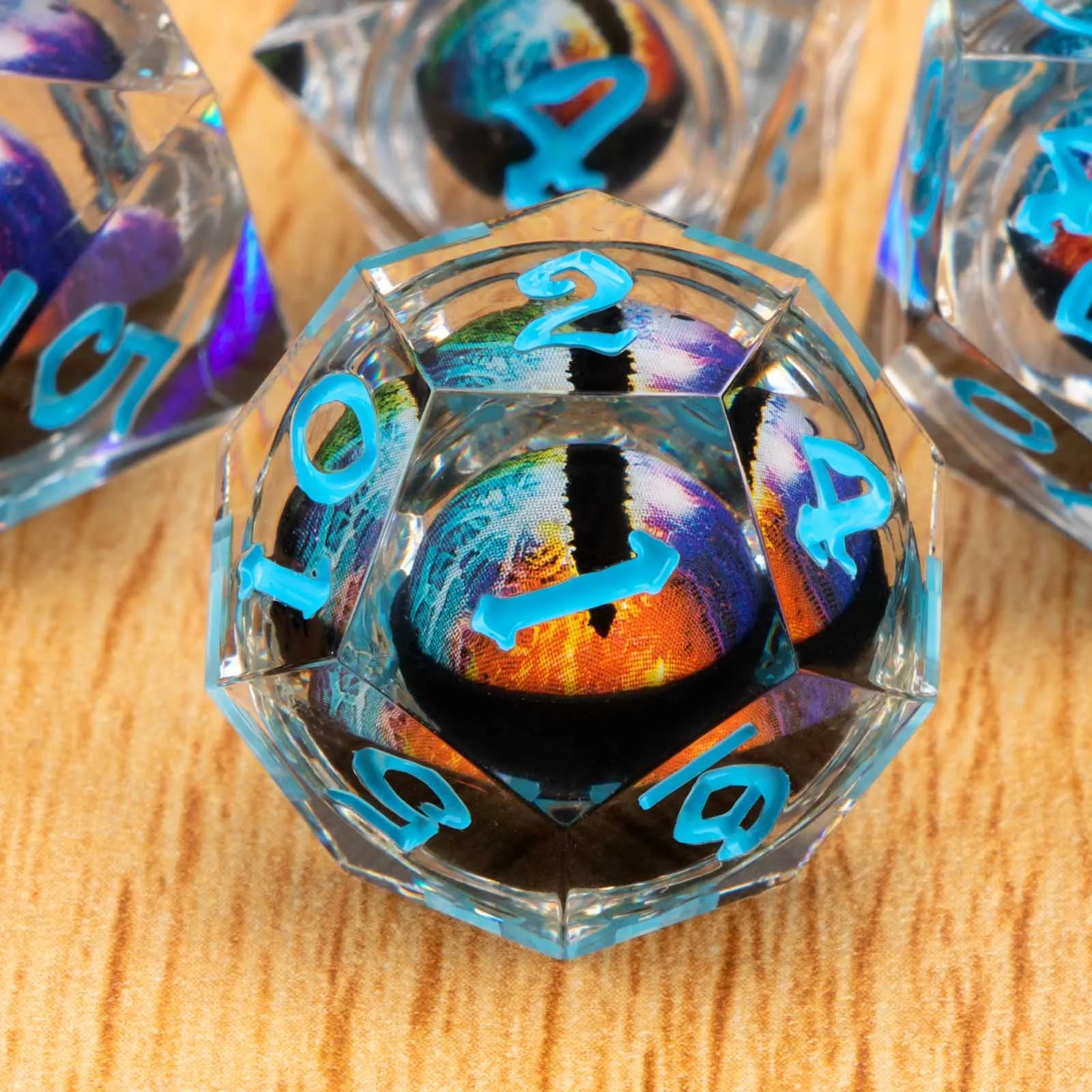Shadewarden – Liquid‑Core 7‑Piece Dice Set