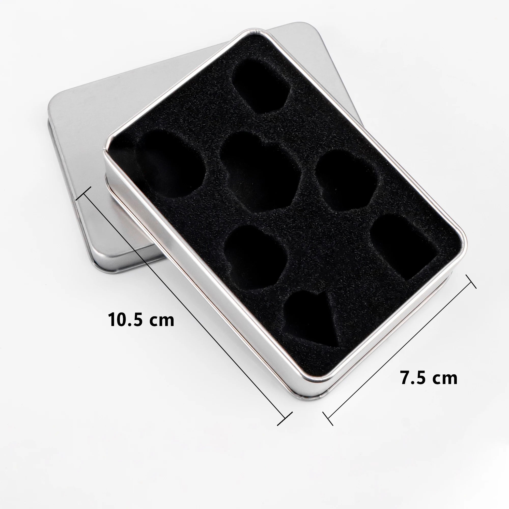 Stormglass – Liquid‑Core 7‑Piece Dice Set