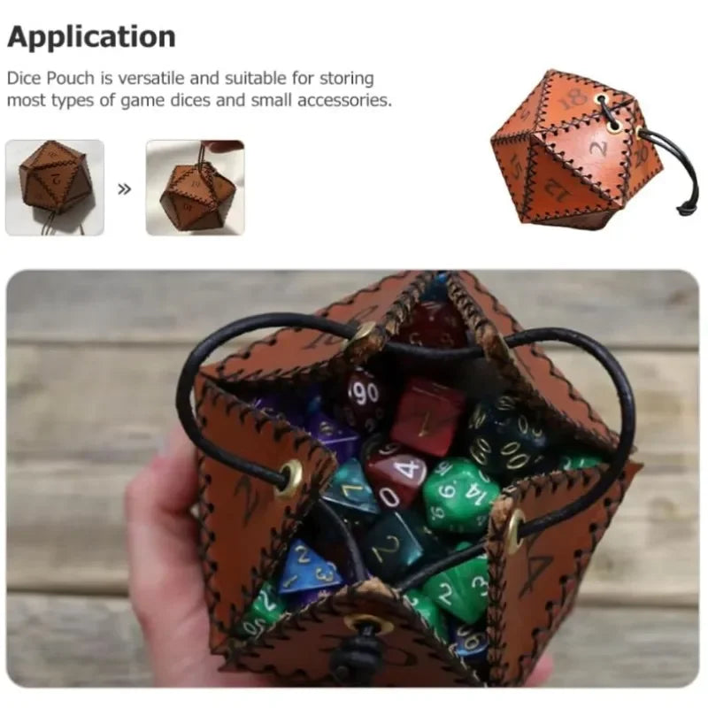 Ethereal Shard – Drawstring Dice Bag