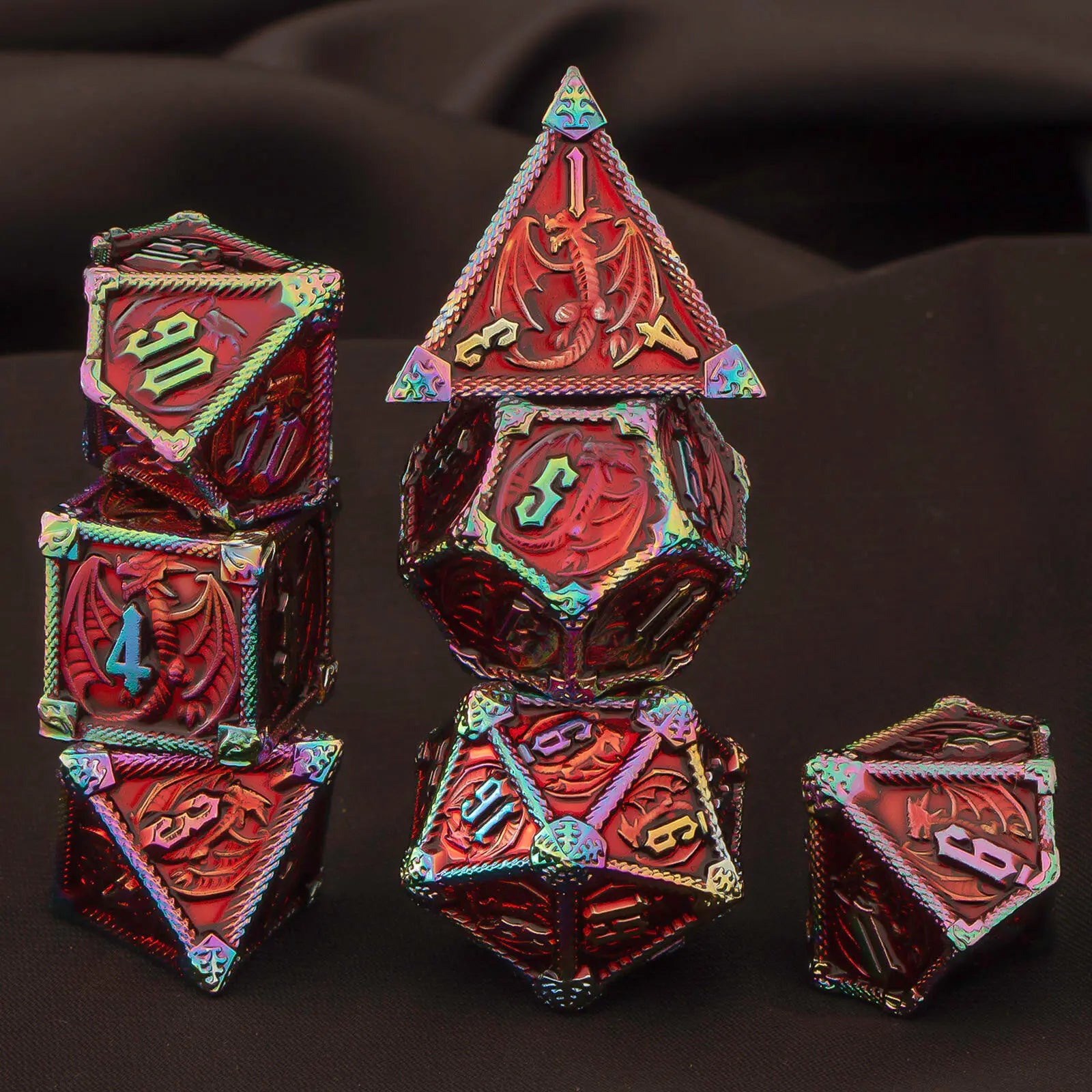 Ethereal Forge – 7‑Piece Dice Set