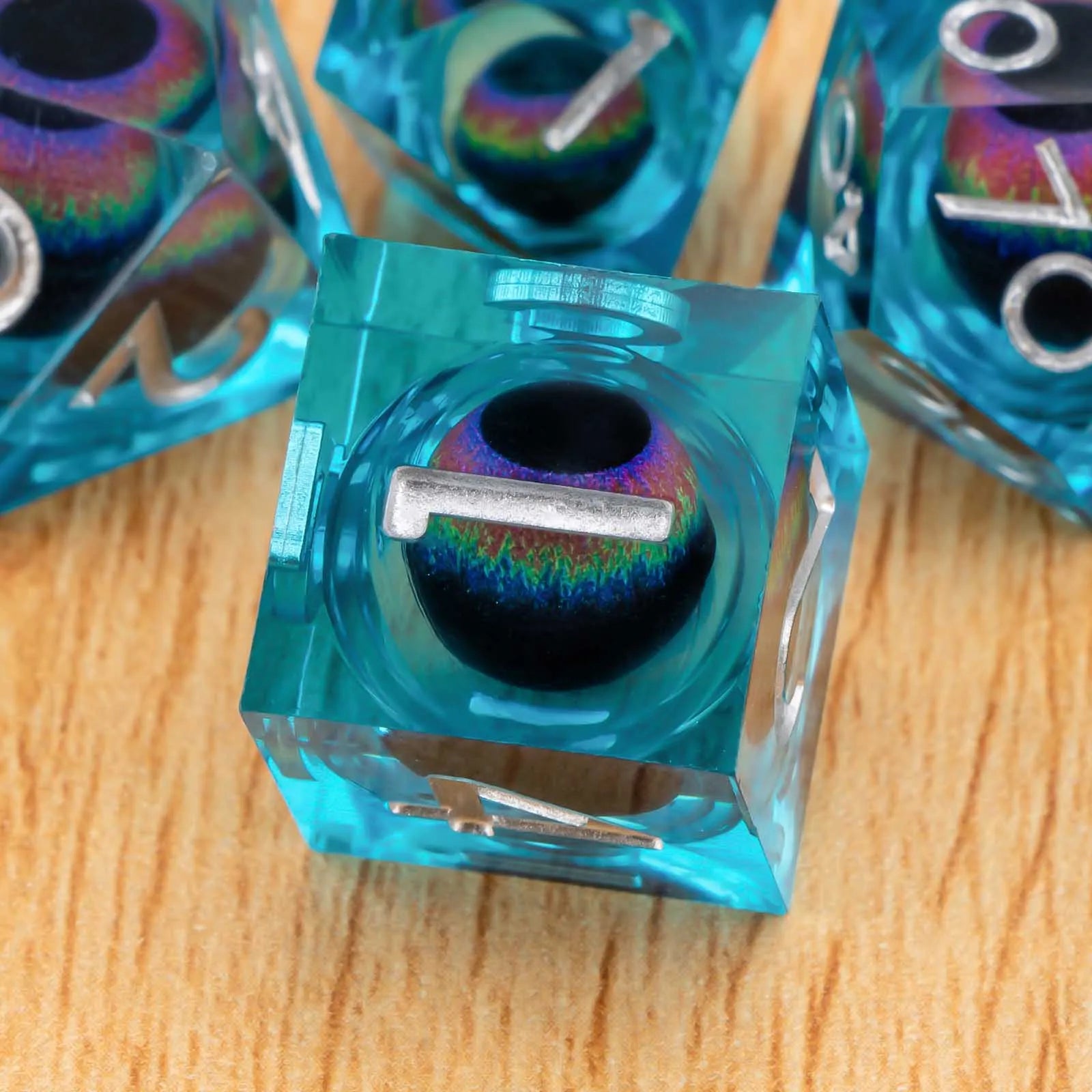 Shadewarden – Liquid‑Core 7‑Piece Dice Set