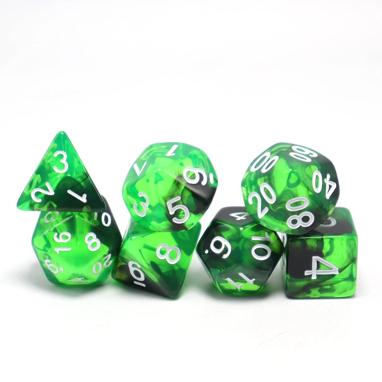 Celestial Prism – 7‑Piece Dice Set