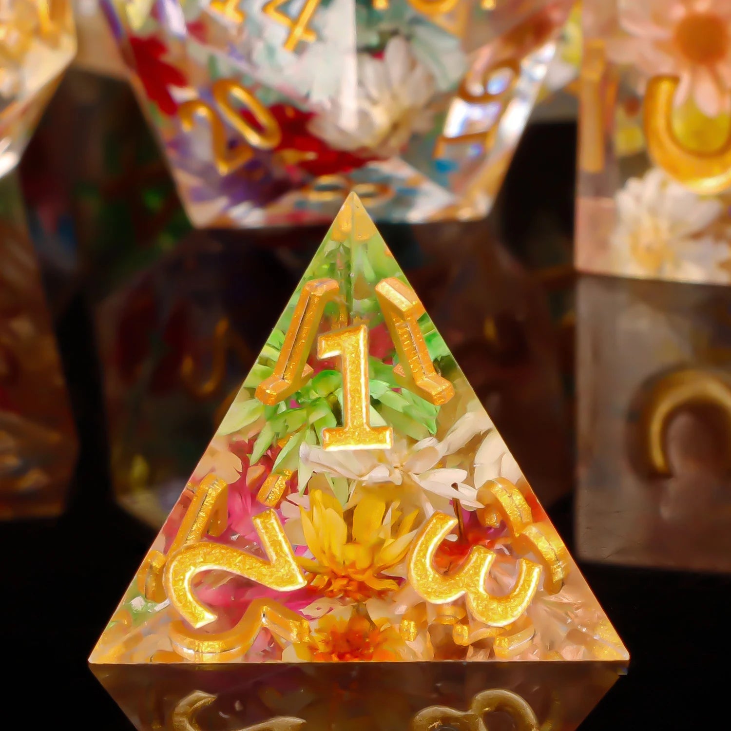 Shadewarden – Liquid‑Core 7‑Piece Dice Set