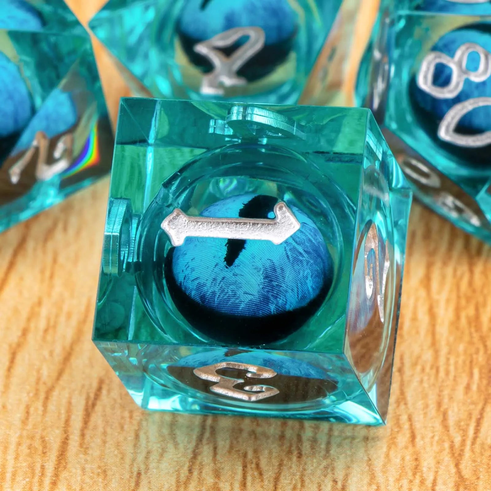 Shadewarden – Liquid‑Core 7‑Piece Dice Set