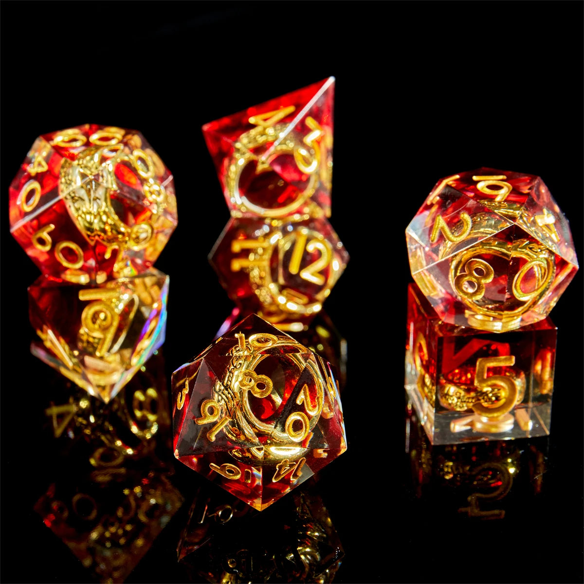 Arcane Shard – 7‑Piece Dice Set