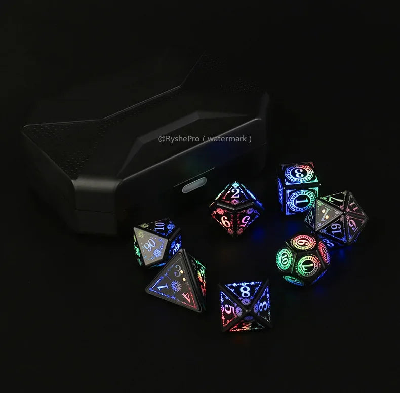 Eldritch Edge – 7‑Piece Dice Set