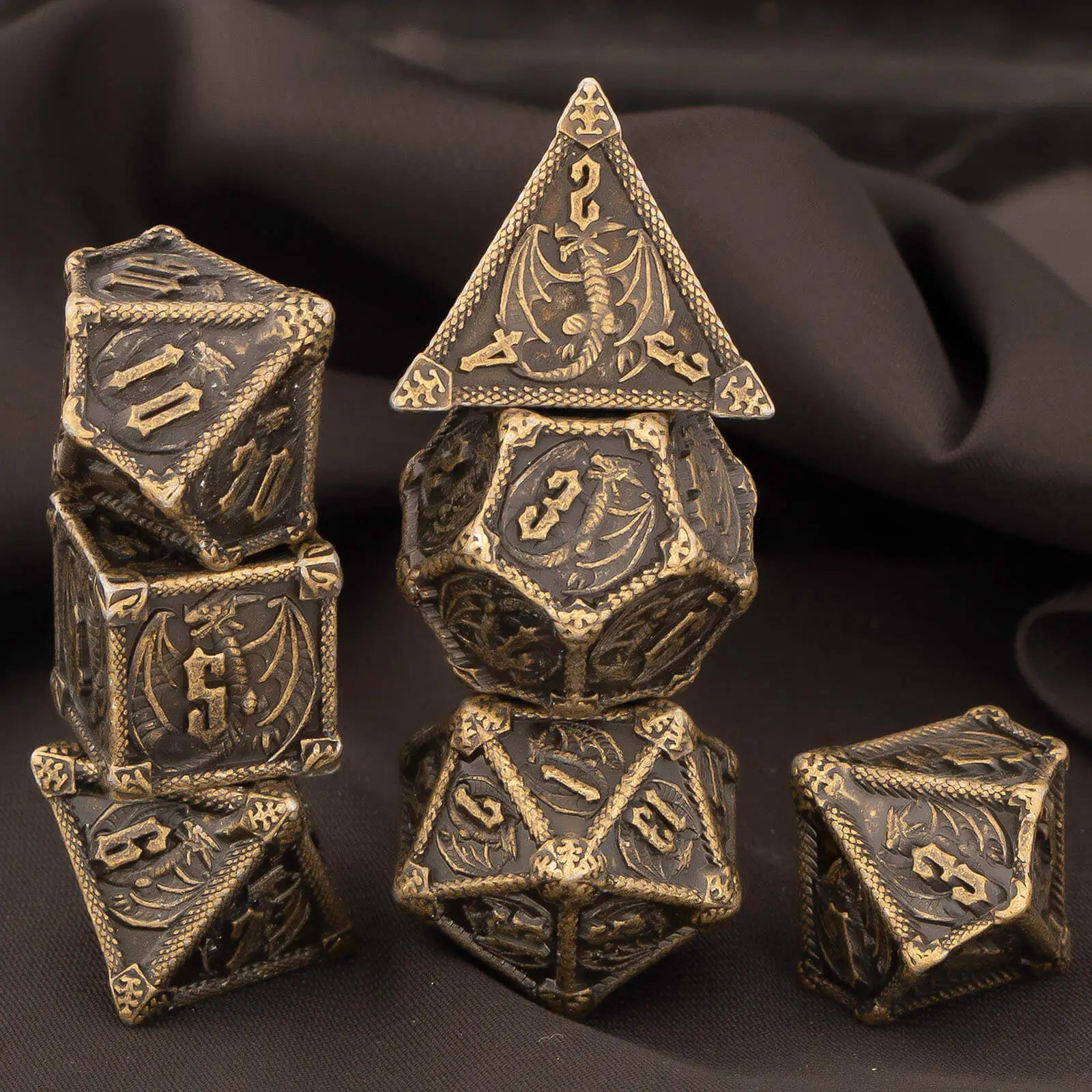 Ethereal Forge – 7‑Piece Dice Set