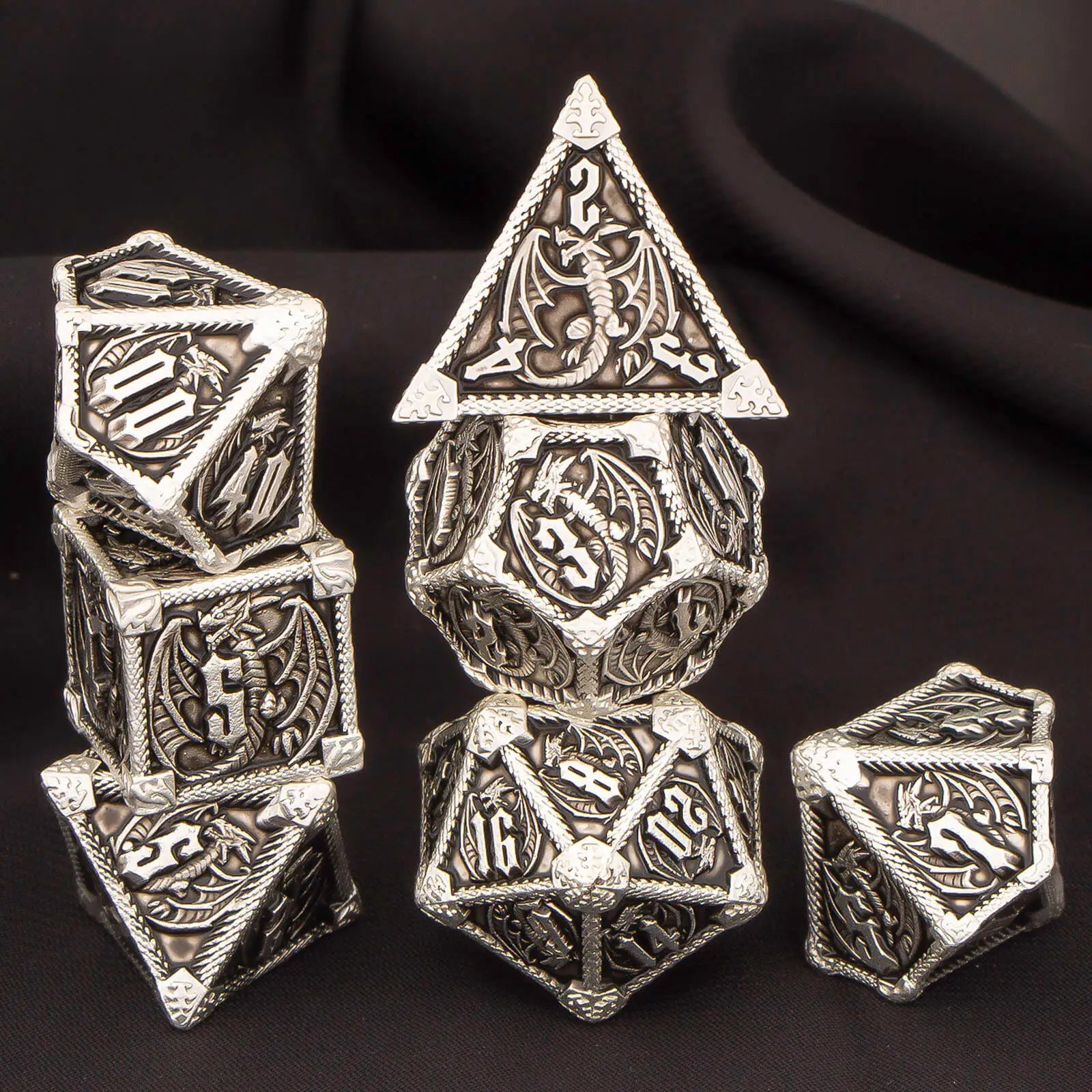 Ethereal Forge – 7‑Piece Dice Set