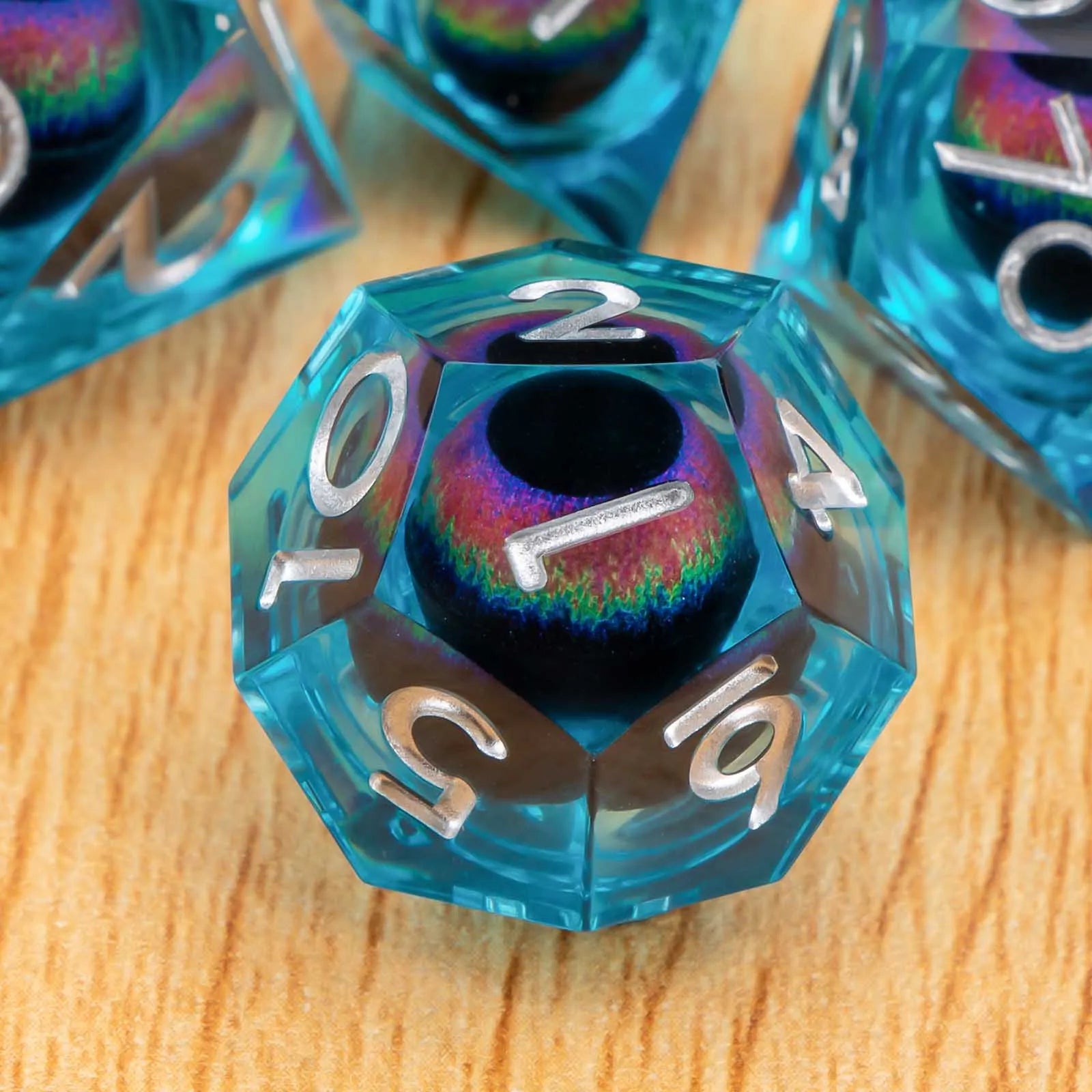 Shadewarden – Liquid‑Core 7‑Piece Dice Set
