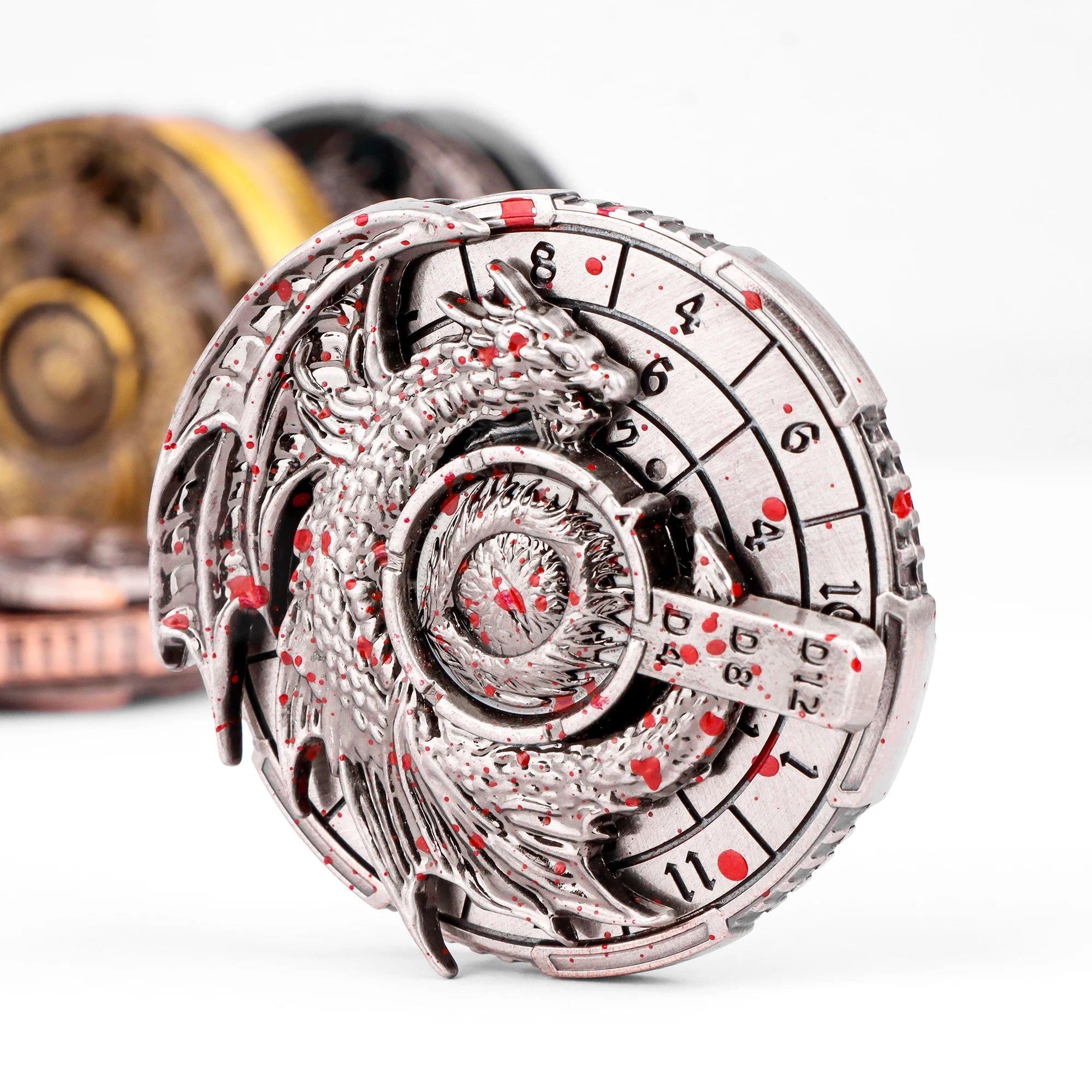 Golden Forge 7-in-1 Spinner Dice Set