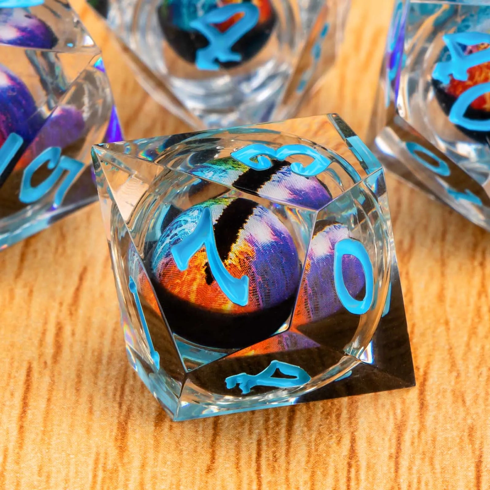 Shadewarden – Liquid‑Core 7‑Piece Dice Set