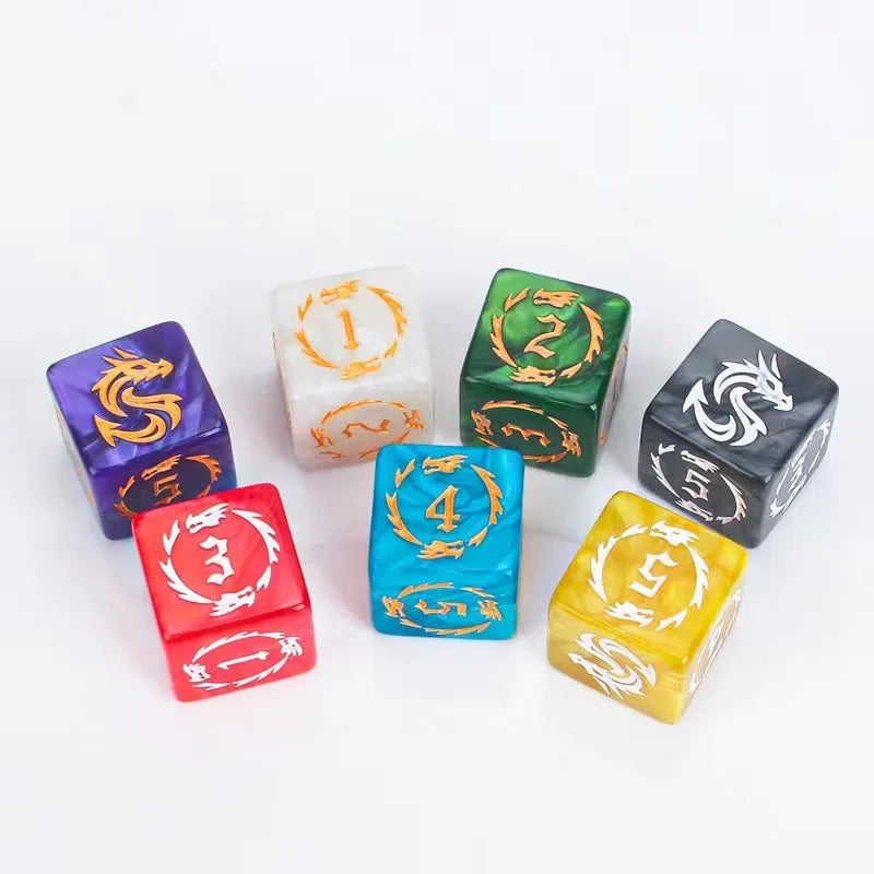 Ethereal Prism – 7‑Piece Dice Set