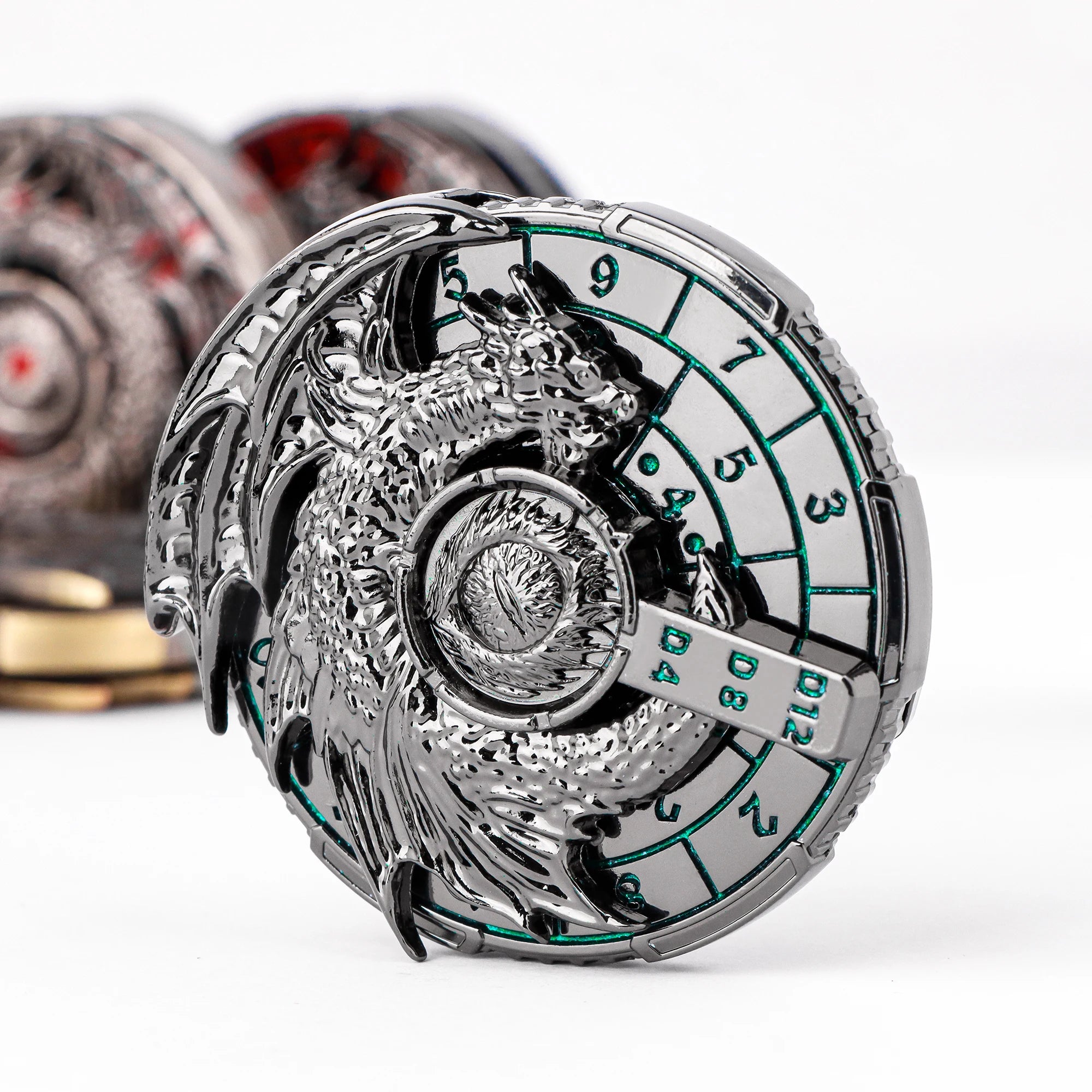 Golden Forge 7-in-1 Spinner Dice Set