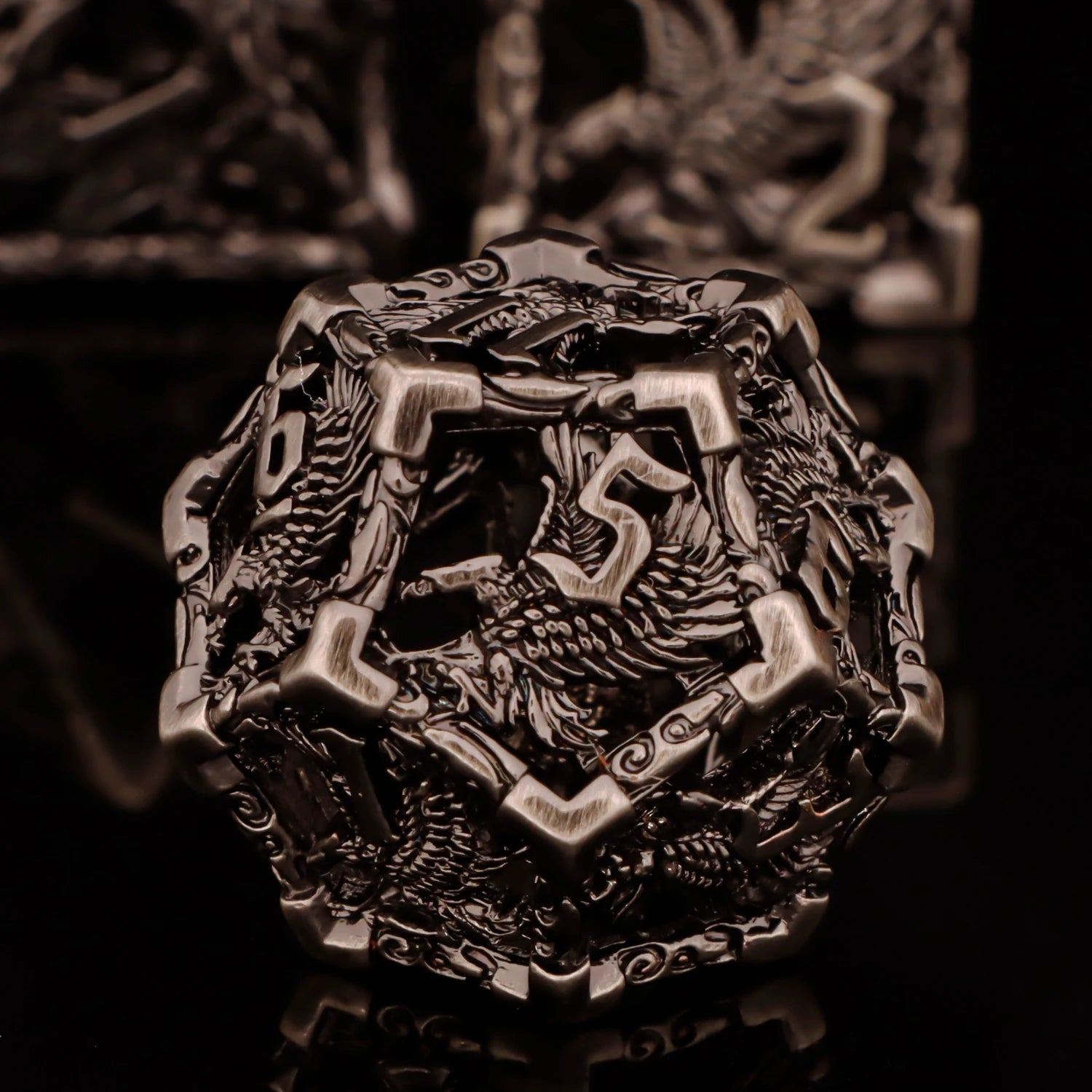 Shadewarden – Liquid‑Core 7‑Piece Dice Set