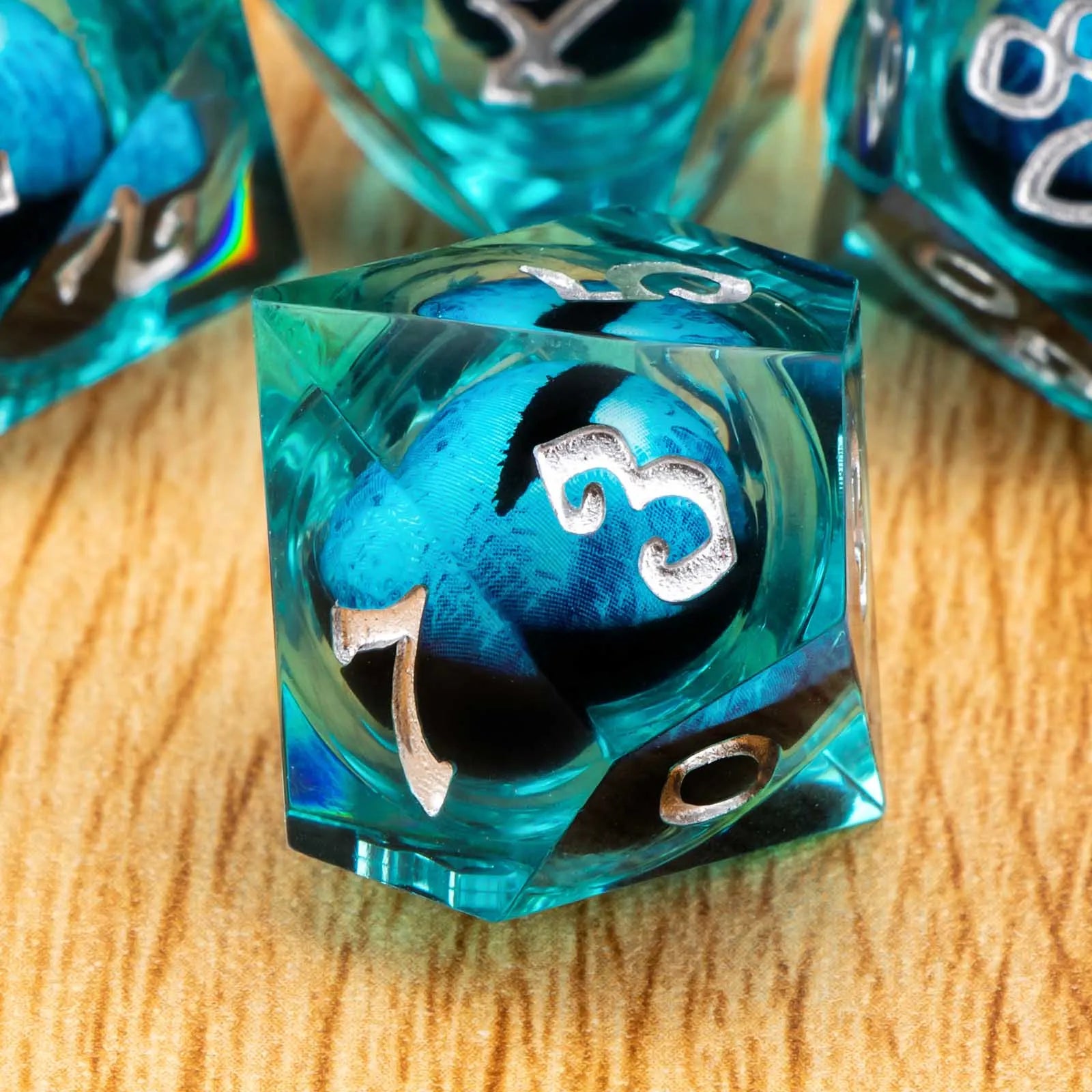 Shadewarden – Liquid‑Core 7‑Piece Dice Set