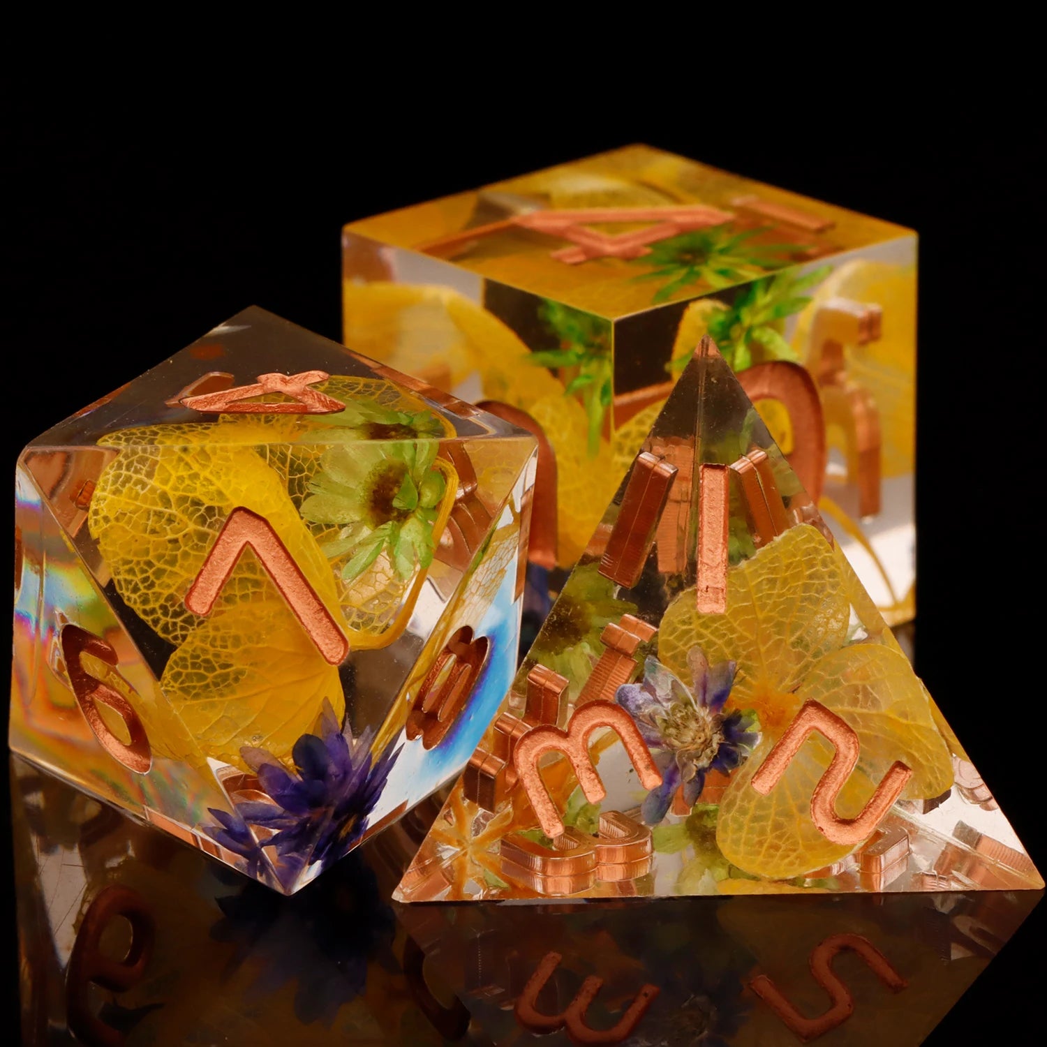 Shadewarden – Liquid‑Core 7‑Piece Dice Set