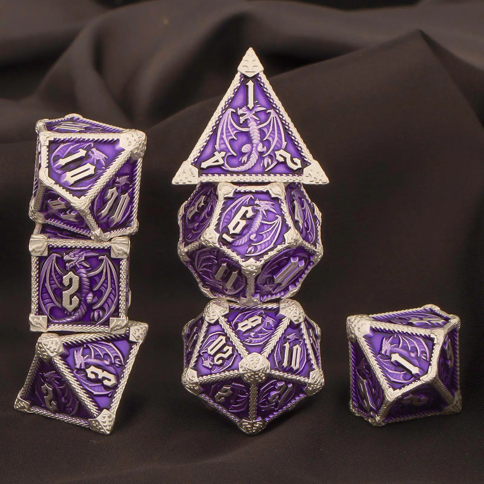 Ethereal Forge – 7‑Piece Dice Set
