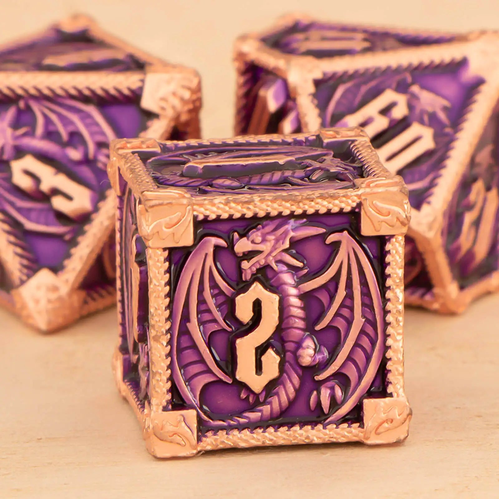 Ethereal Forge – 7‑Piece Dice Set
