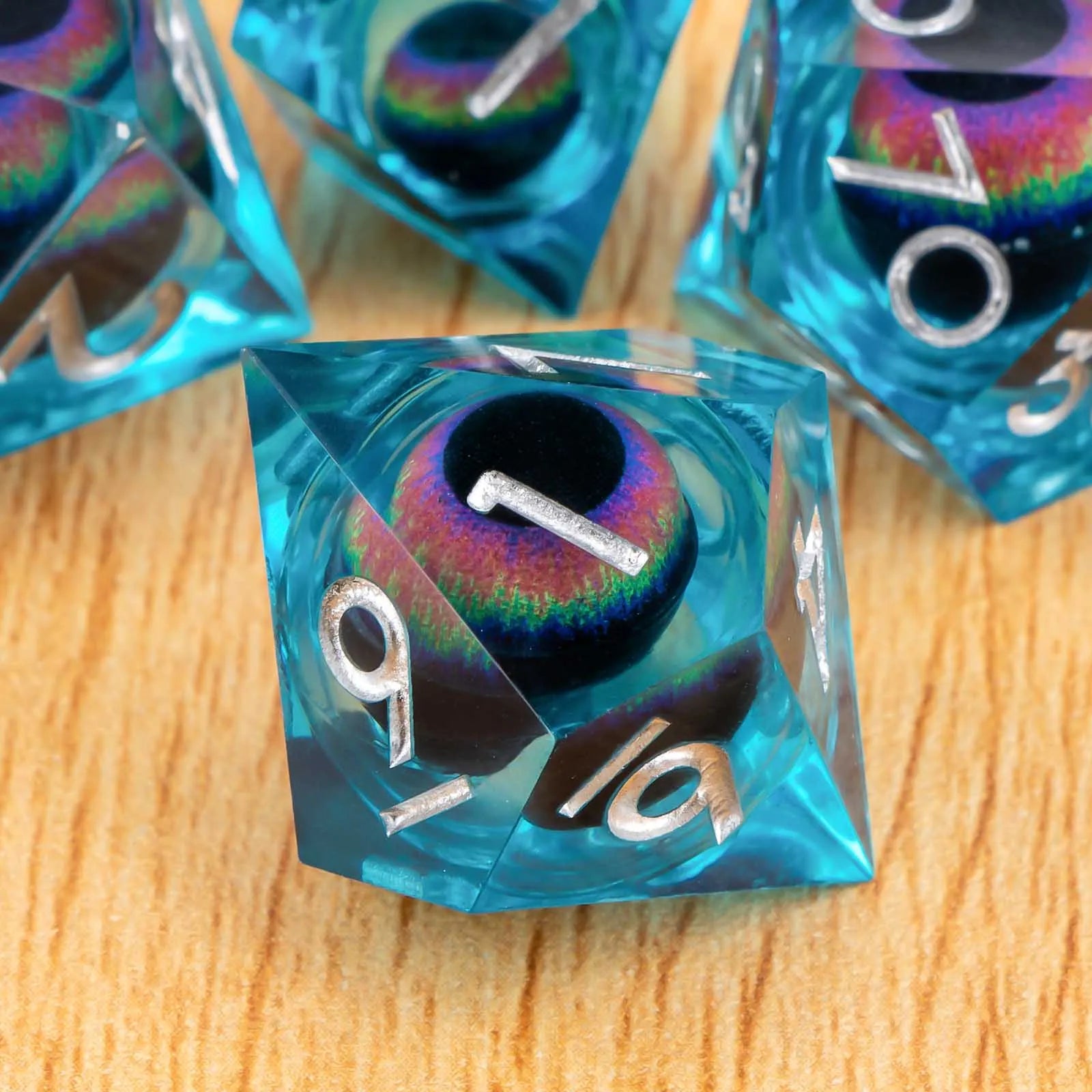 Shadewarden – Liquid‑Core 7‑Piece Dice Set