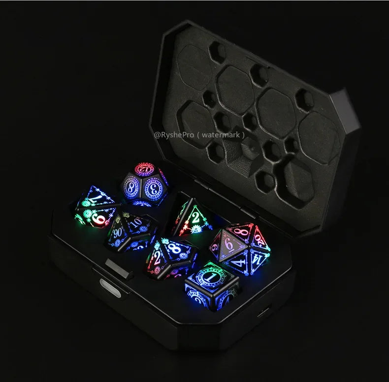 Eldritch Edge – 7‑Piece Dice Set