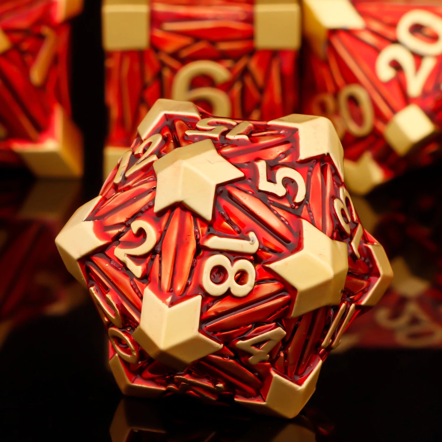 Shadewarden – Liquid‑Core 7‑Piece Dice Set