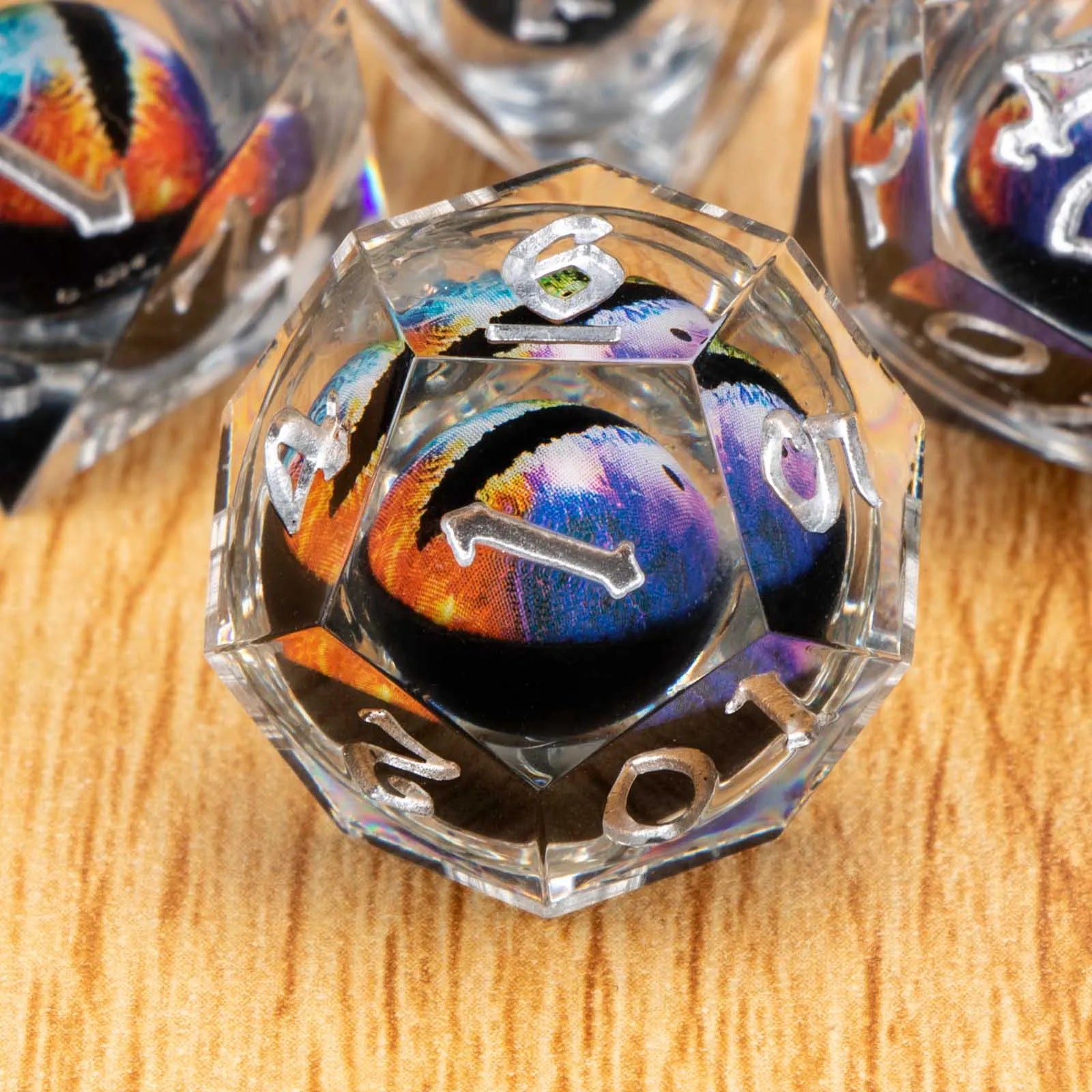 Shadewarden – Liquid‑Core 7‑Piece Dice Set