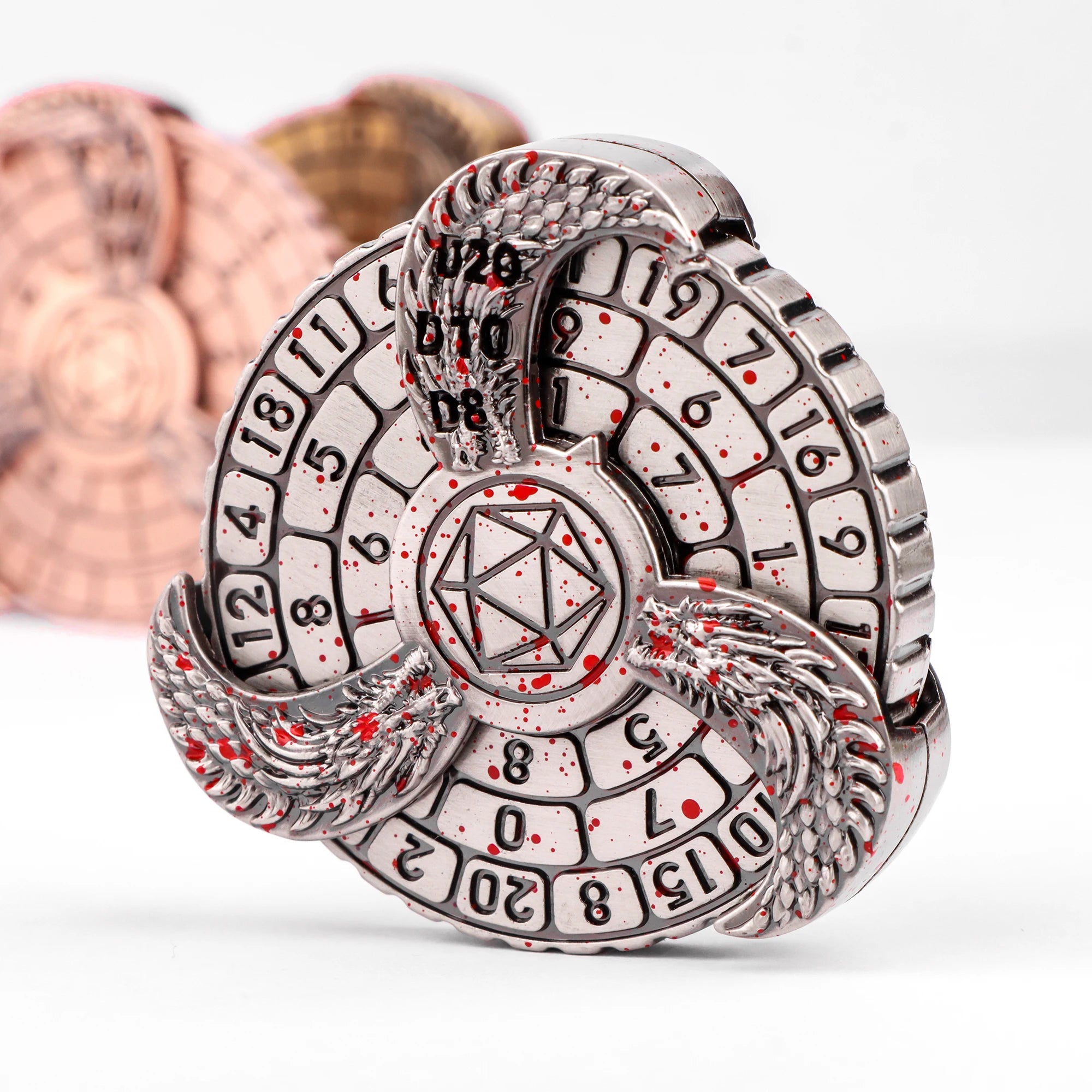 Golden Forge 7-in-1 Spinner Dice Set