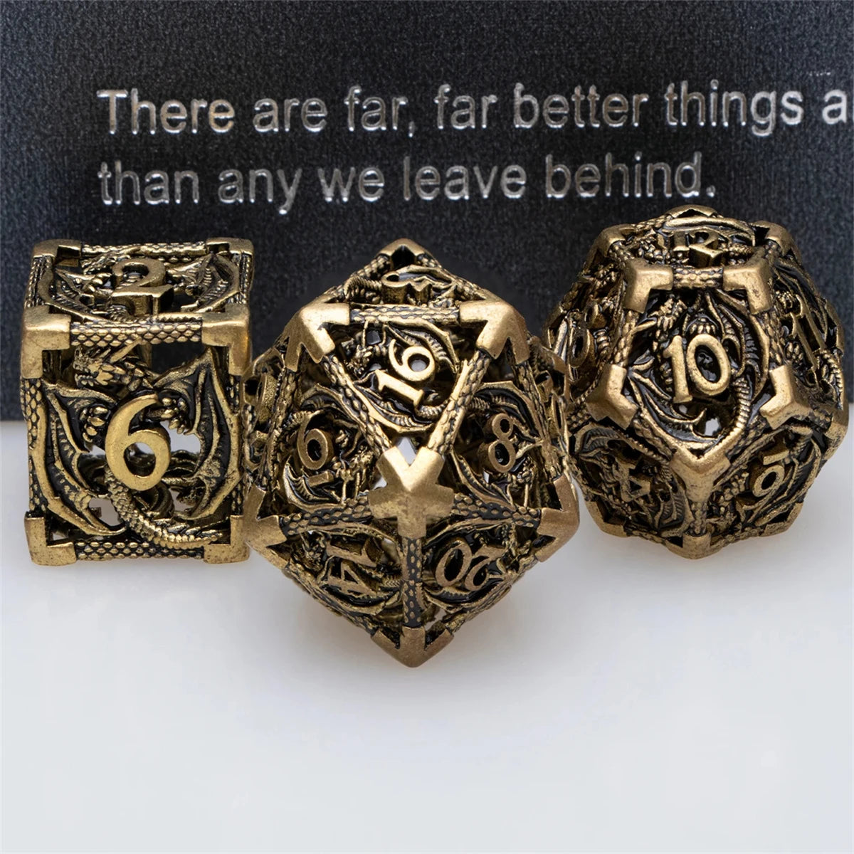 Arcane Forge – Metal 7‑Piece Dice Set