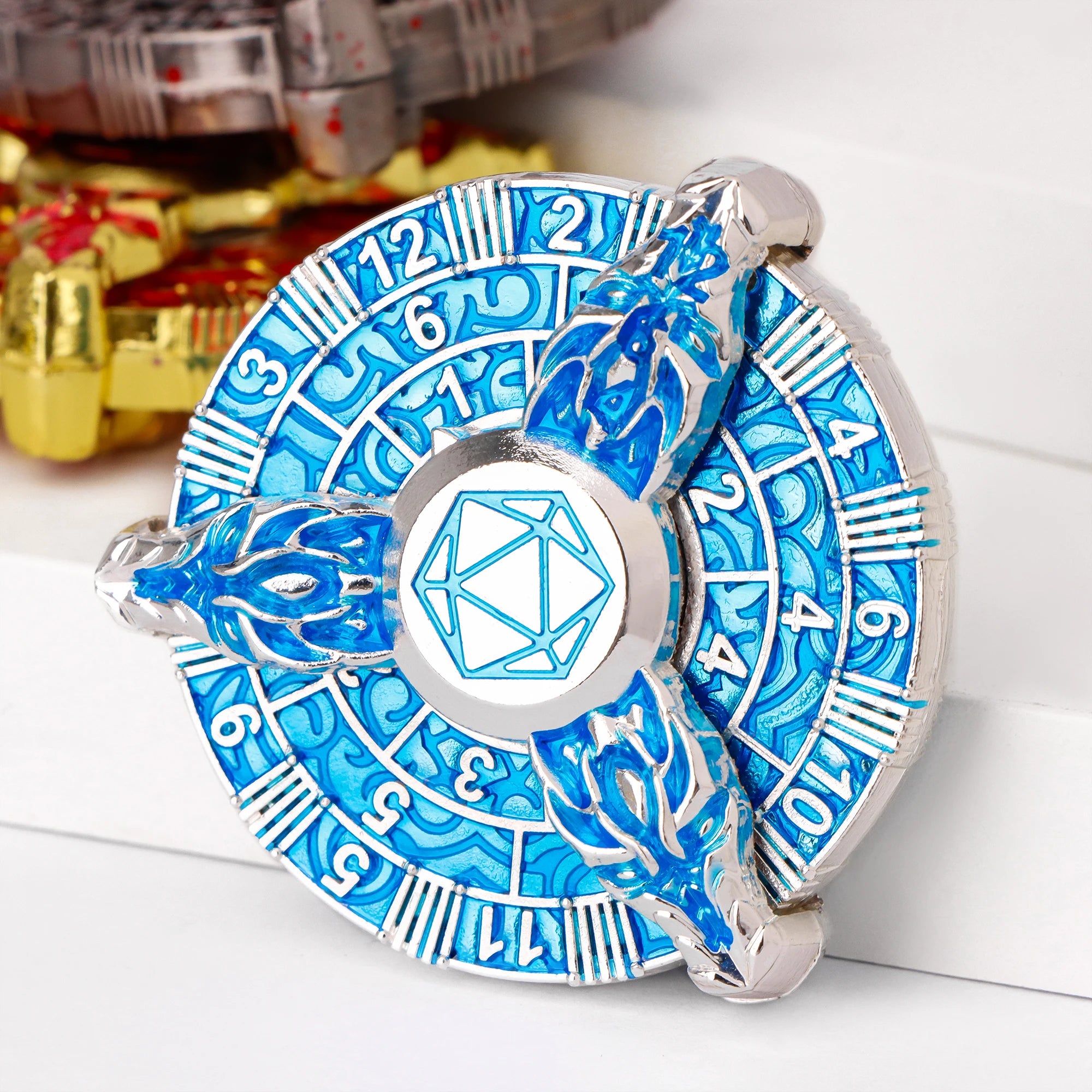 Golden Forge 7-in-1 Spinner Dice Set