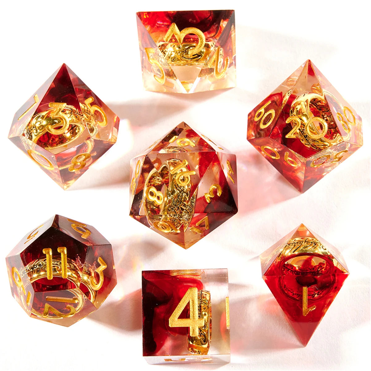 Arcane Shard – 7‑Piece Dice Set