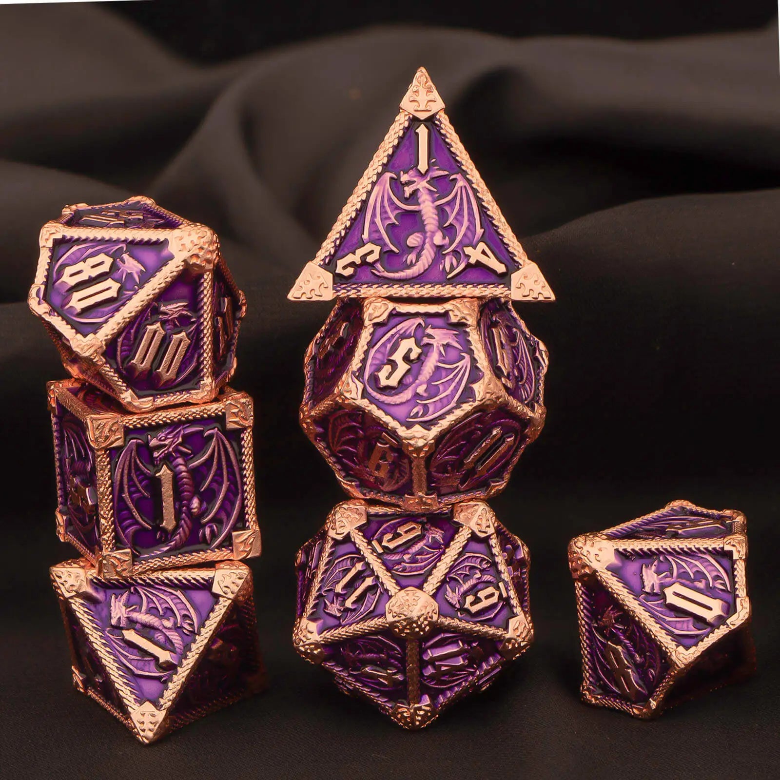 Ethereal Forge – 7‑Piece Dice Set