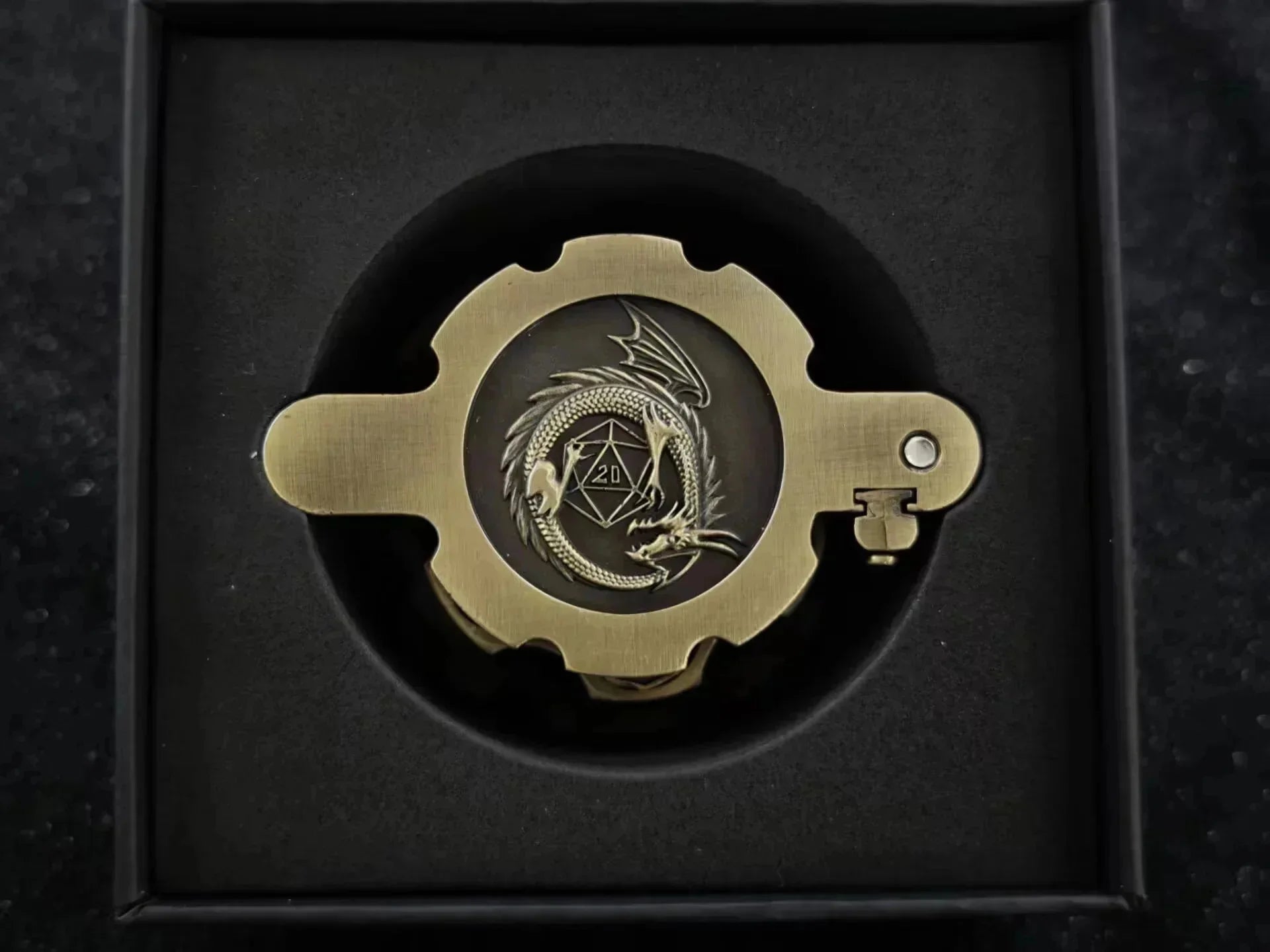 Stormcalling – Metal 7‑Piece Dice Set