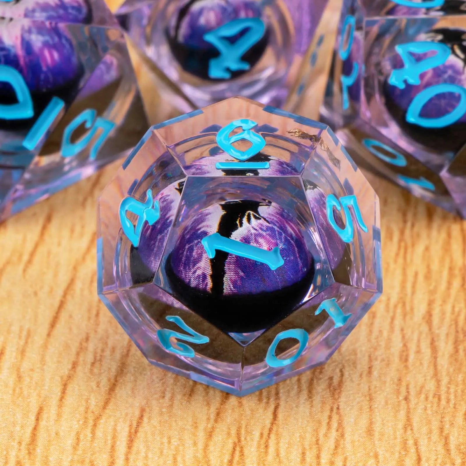 Shadewarden – Liquid‑Core 7‑Piece Dice Set