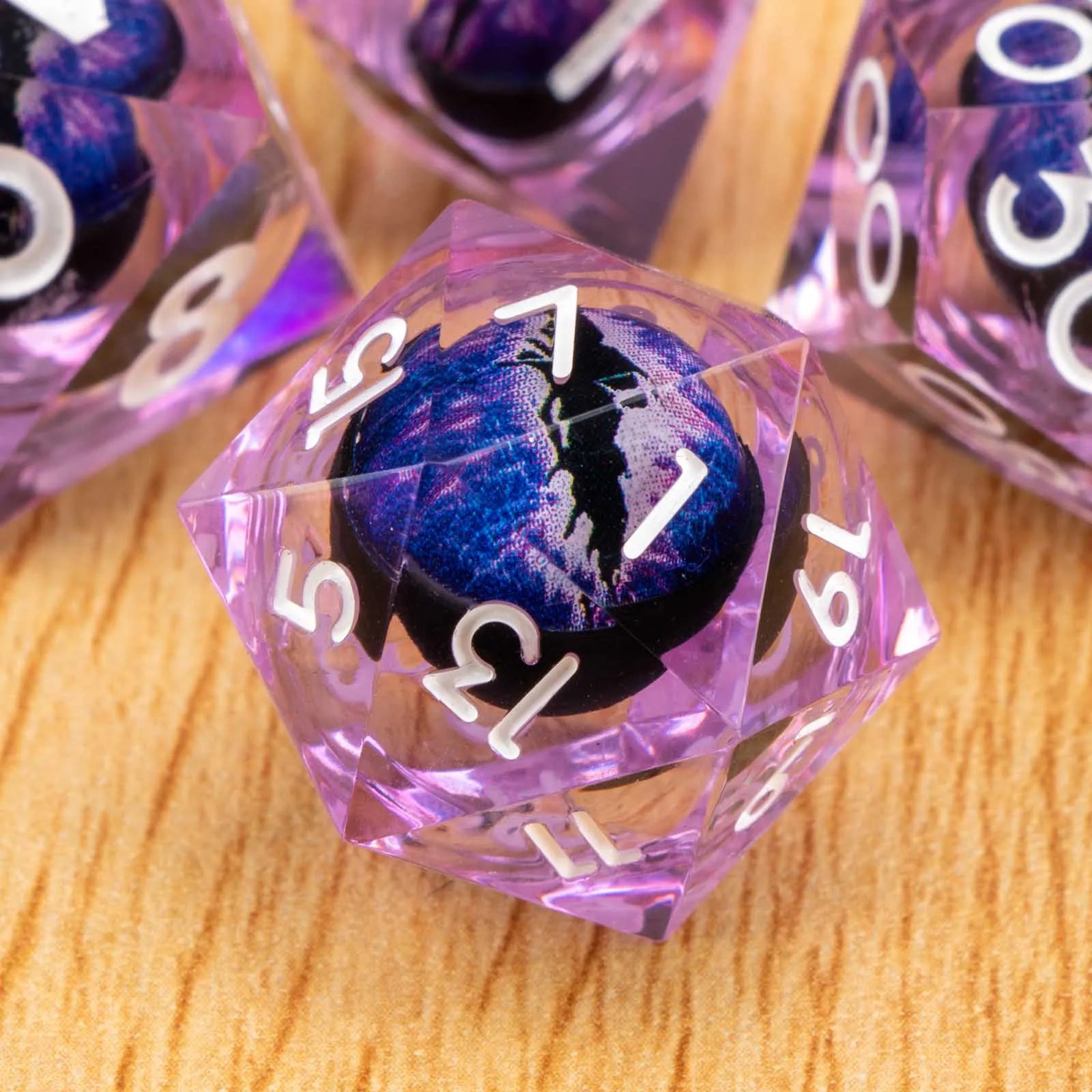 Shadewarden – Liquid‑Core 7‑Piece Dice Set
