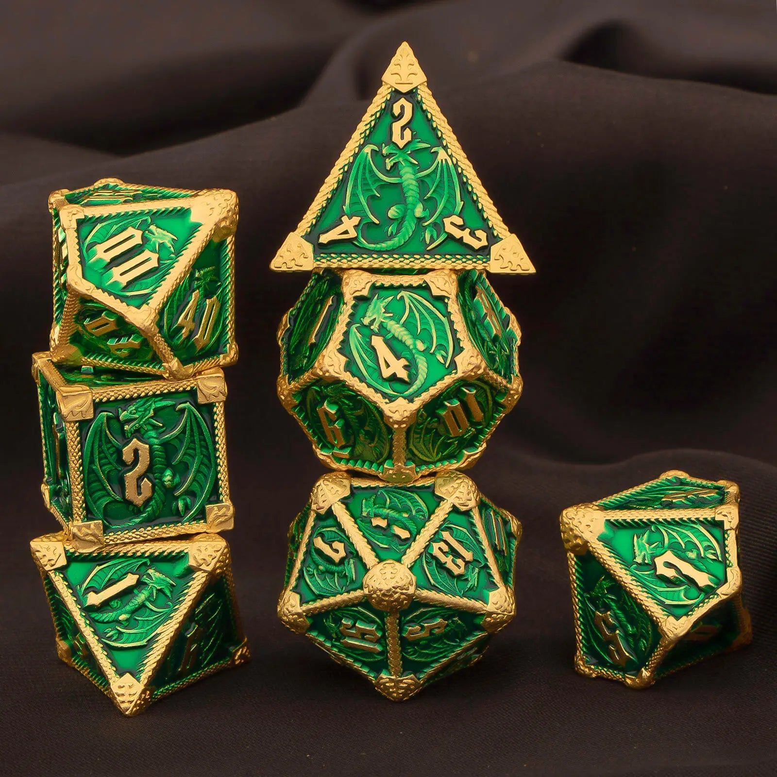 Ethereal Forge – 7‑Piece Dice Set